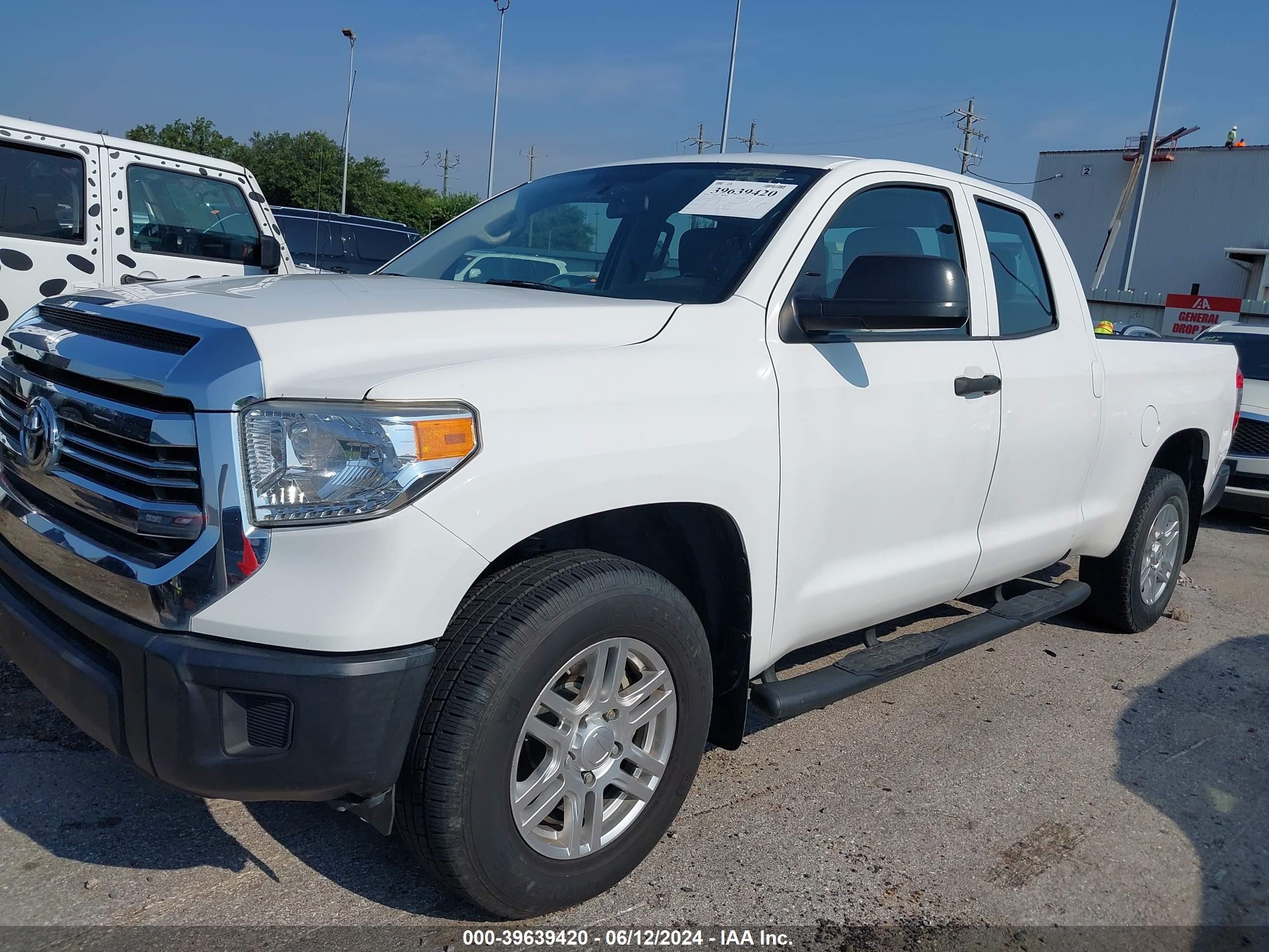 2016 Toyota Tundra Sr 4.6L V8 vin: 5TFRM5F11GX108301