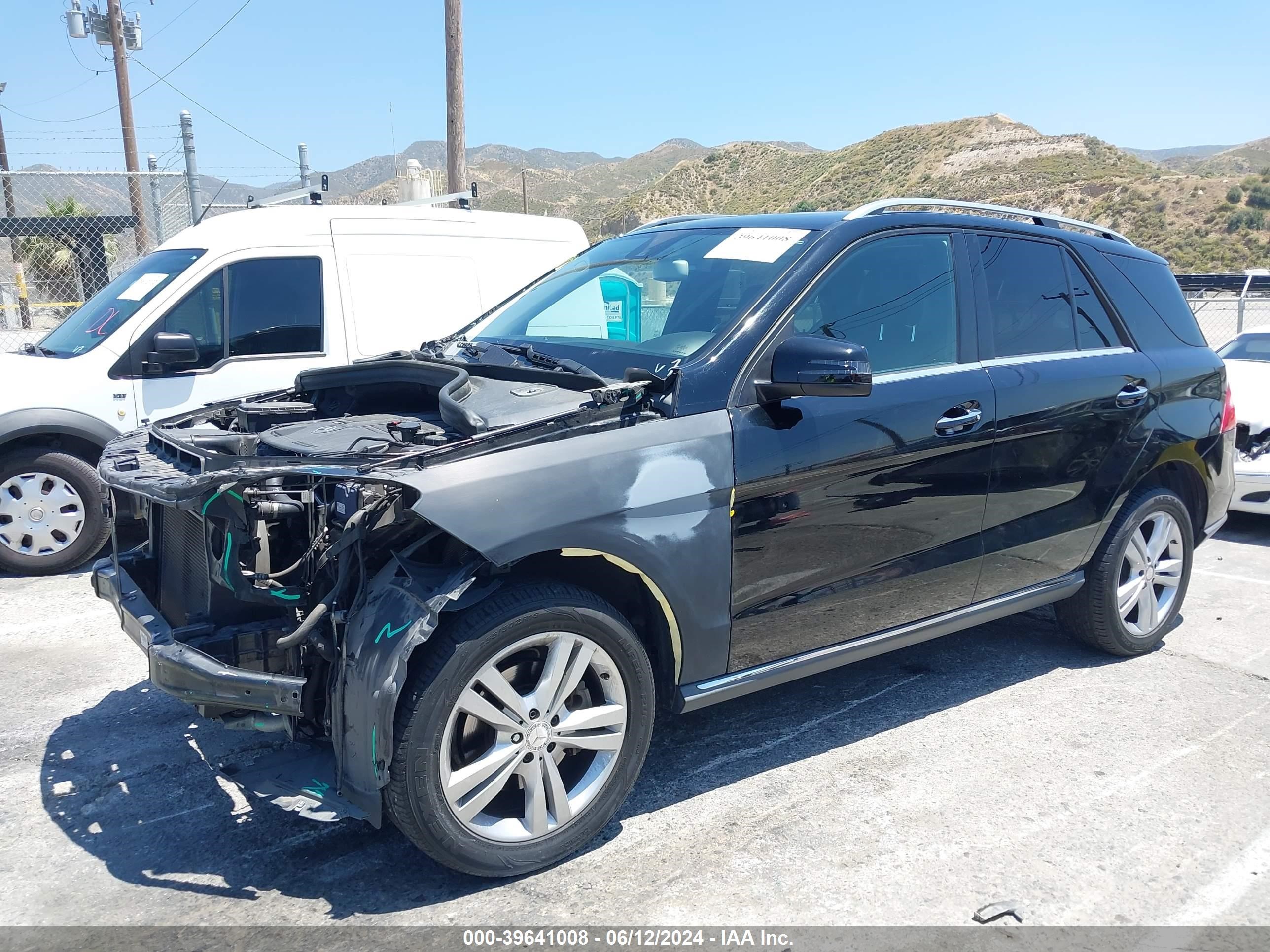 2015 Mercedes-Benz Ml 350 vin: 4JGDA5JB3FA600005