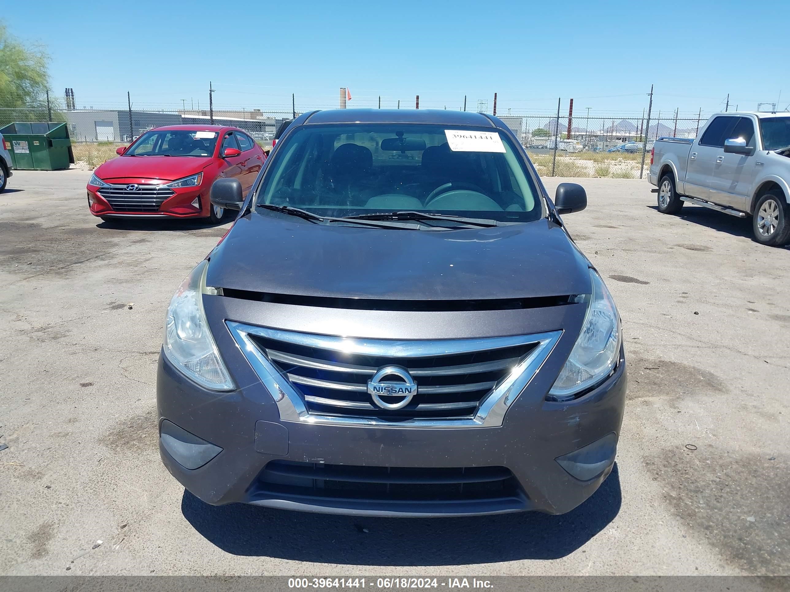 2015 Nissan Versa 1.6 S+ vin: 3N1CN7AP3FL957739