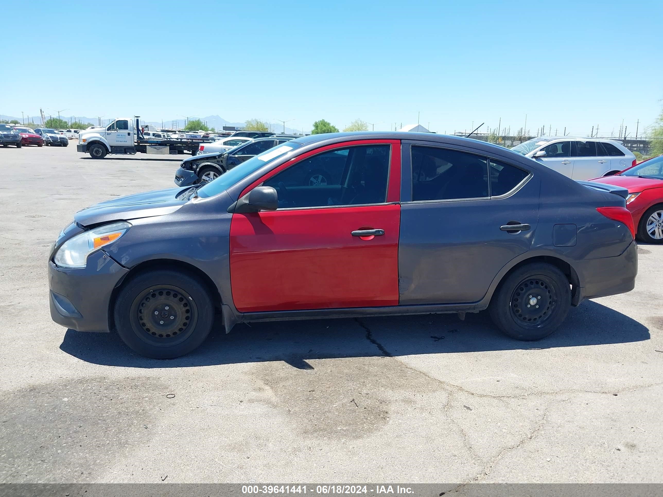 2015 Nissan Versa 1.6 S+ vin: 3N1CN7AP3FL957739