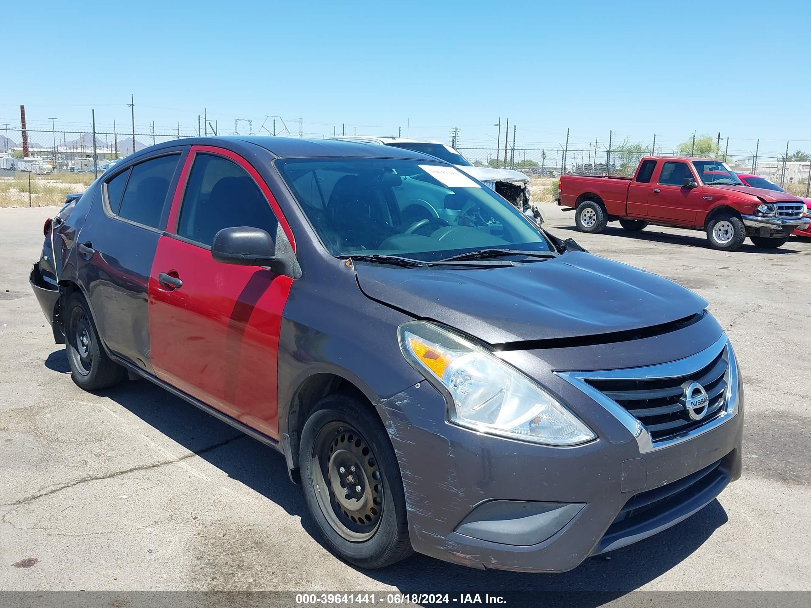 2015 Nissan Versa 1.6 S+ vin: 3N1CN7AP3FL957739