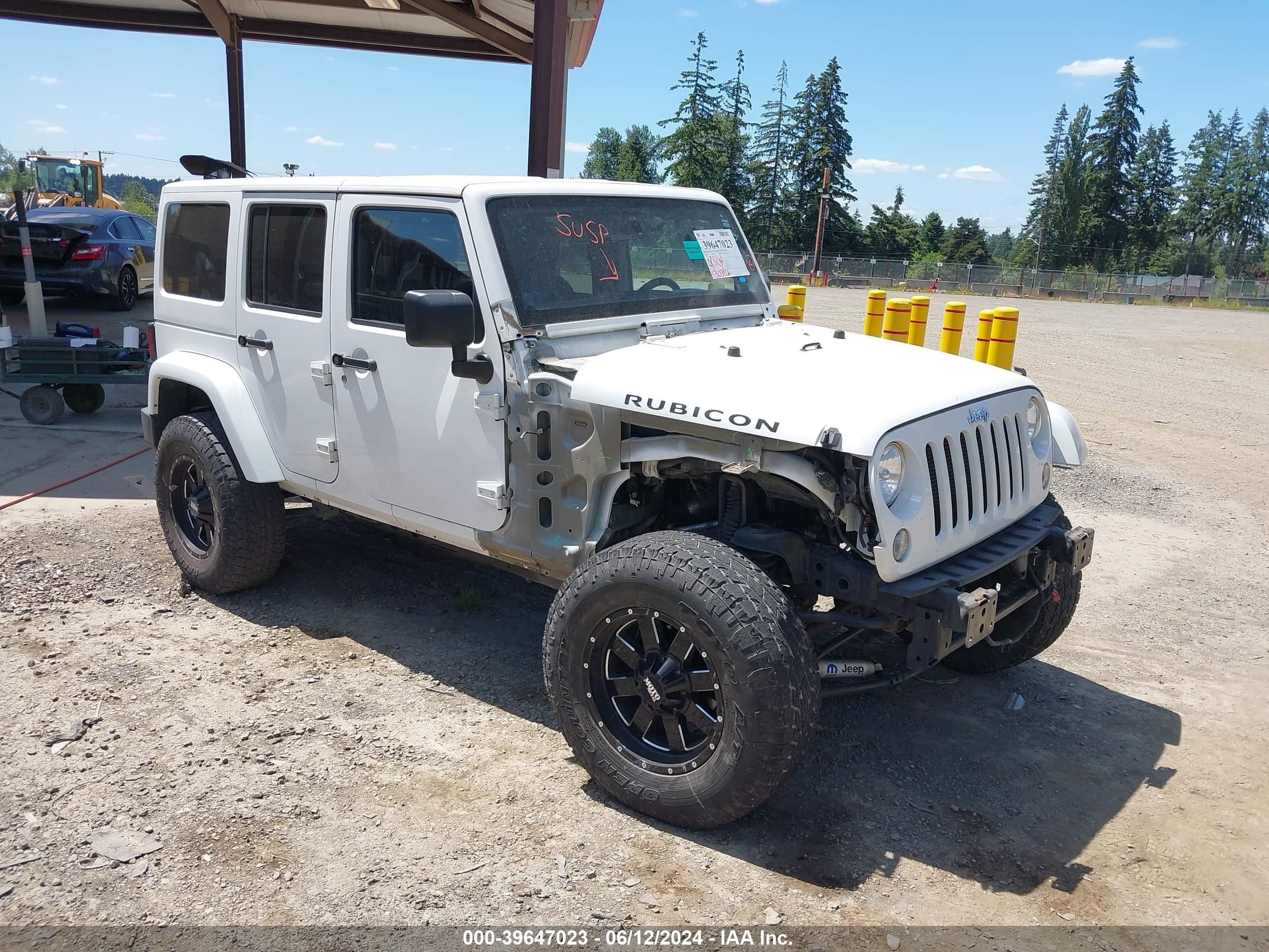 2014 Jeep Wrangler Unlimited Rubicon vin: 1C4BJWFG6EL112028