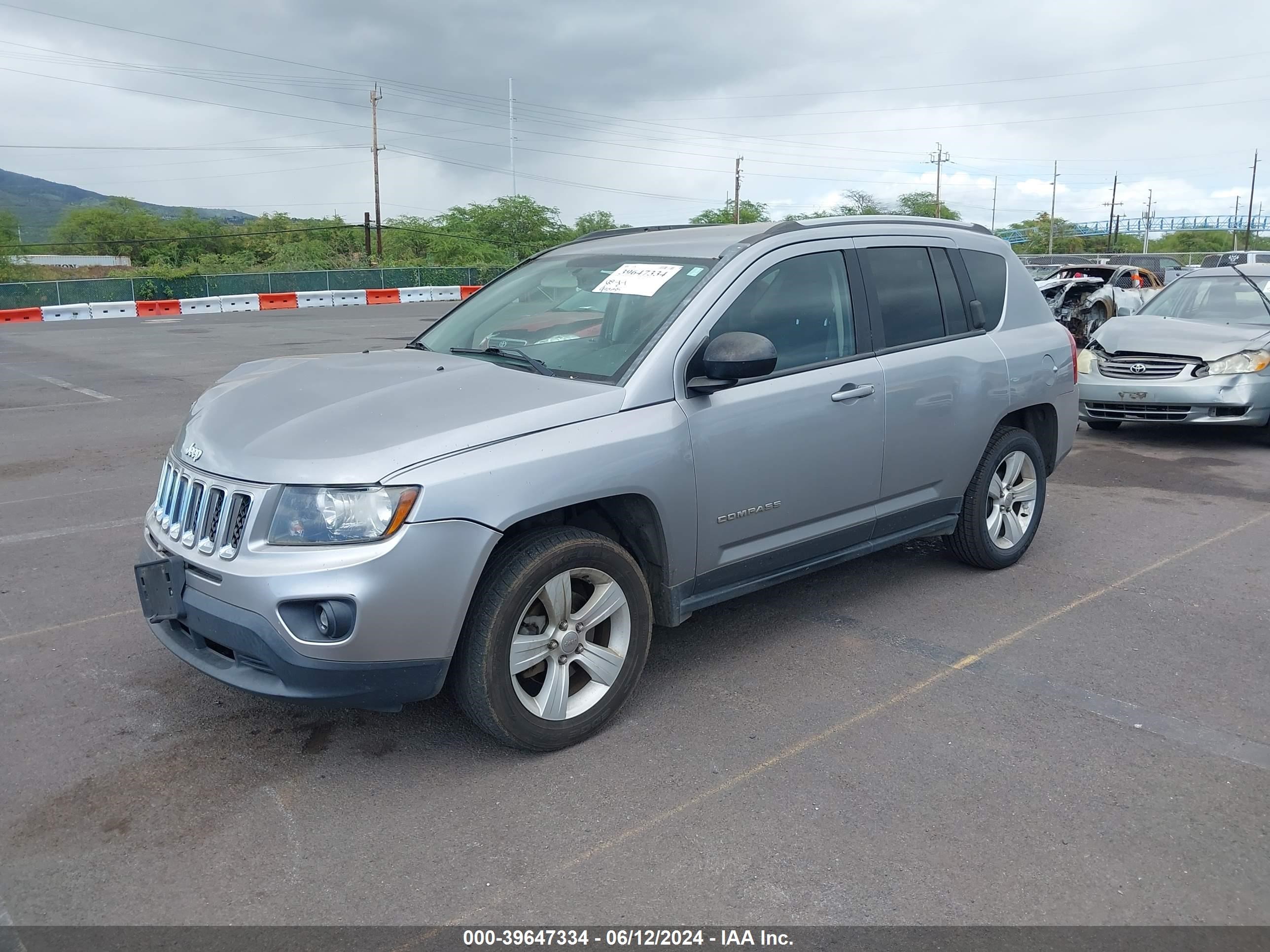 2016 Jeep Compass Sport vin: 1C4NJCBA5GD567835