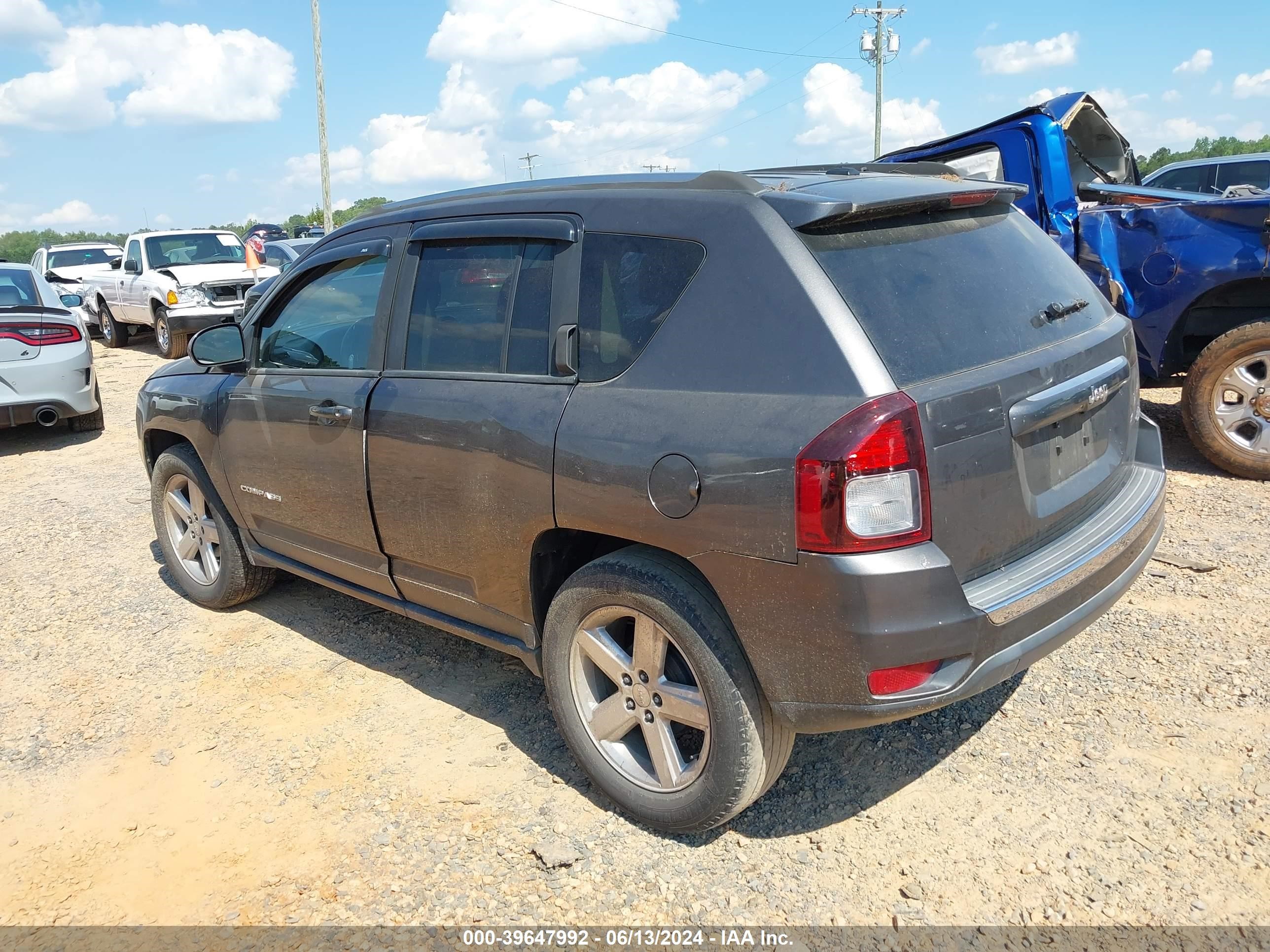 2014 Jeep Compass High Altitude vin: 1C4NJCEA9ED912101