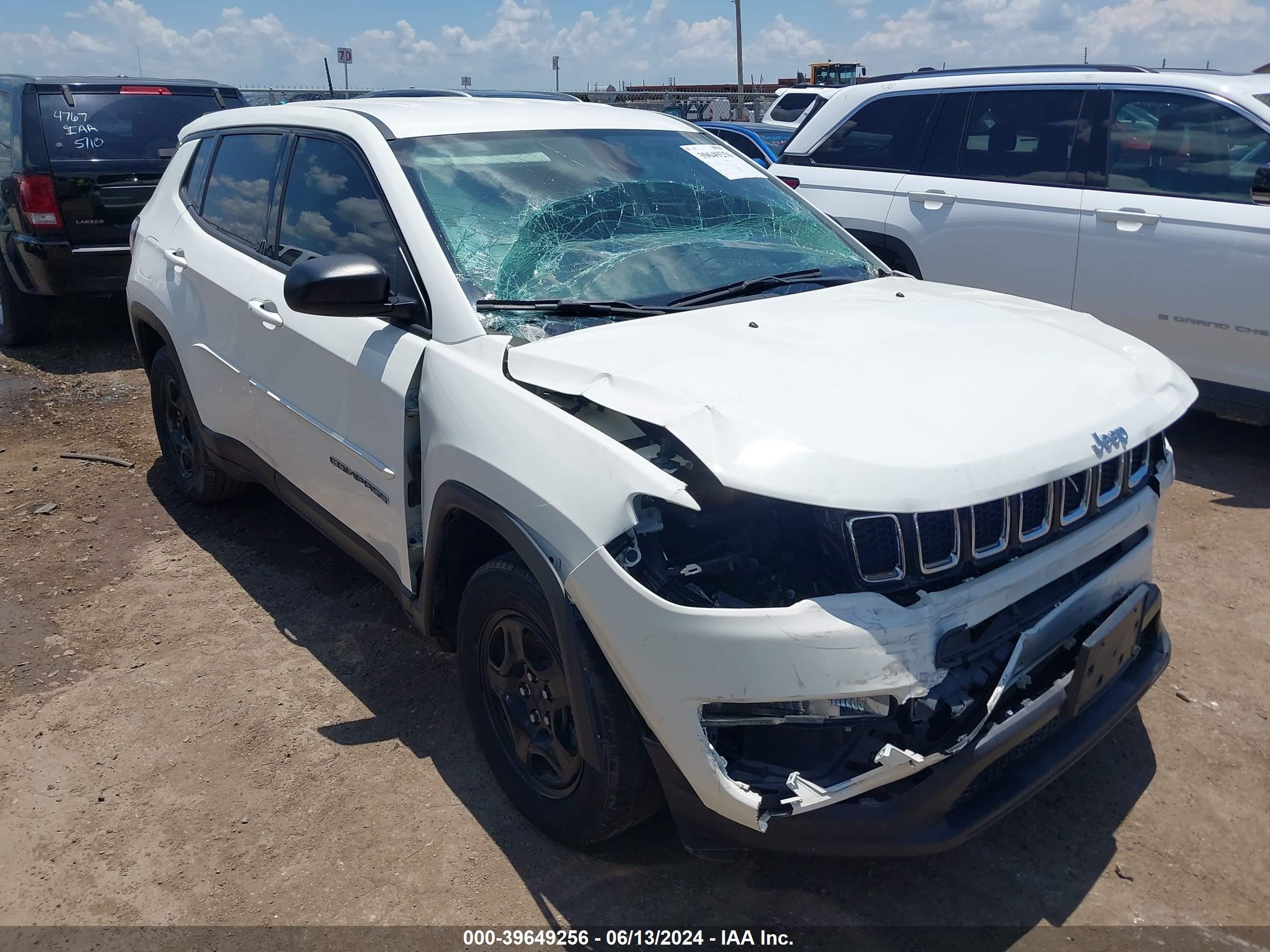 2020 Jeep Compass Sport Fwd vin: 3C4NJCAB4LT253009