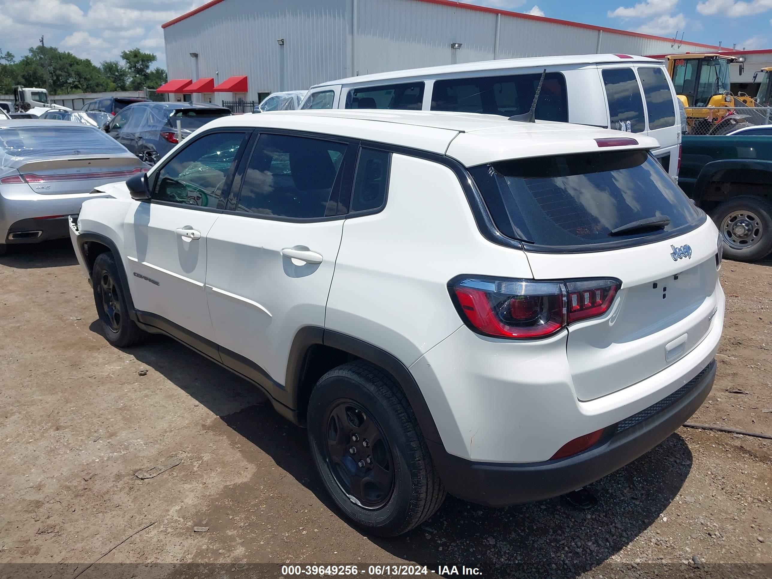 2020 Jeep Compass Sport Fwd vin: 3C4NJCAB4LT253009