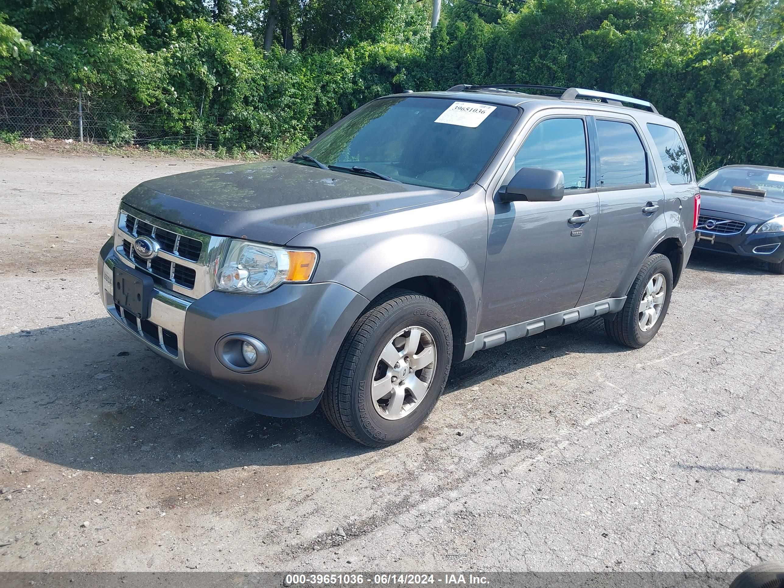 2012 Ford Escape Limited vin: 1FMCU9EG5CKA09695