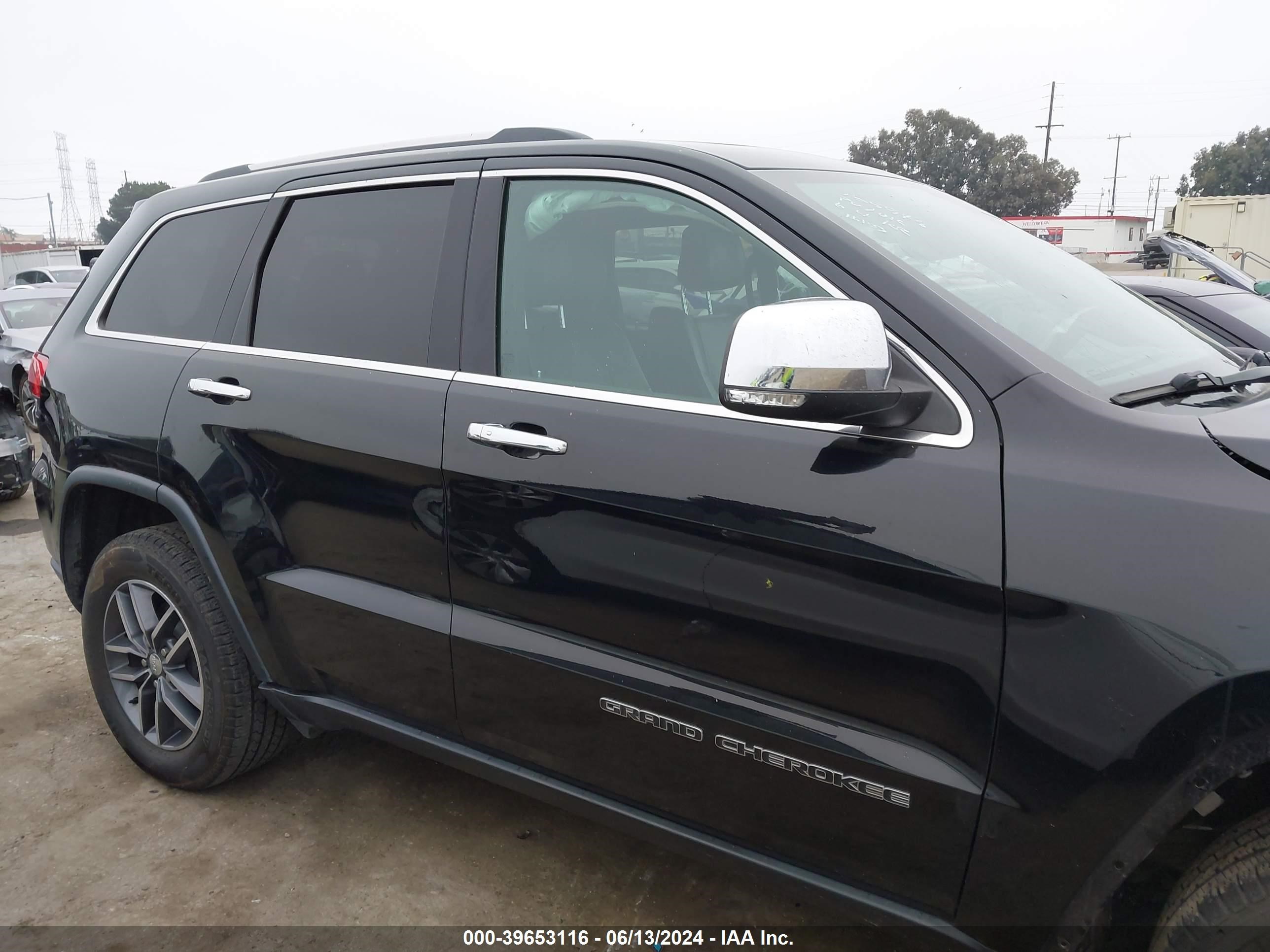 2017 Jeep Grand Cherokee Limited 4X2 vin: 1C4RJEBG3HC765452