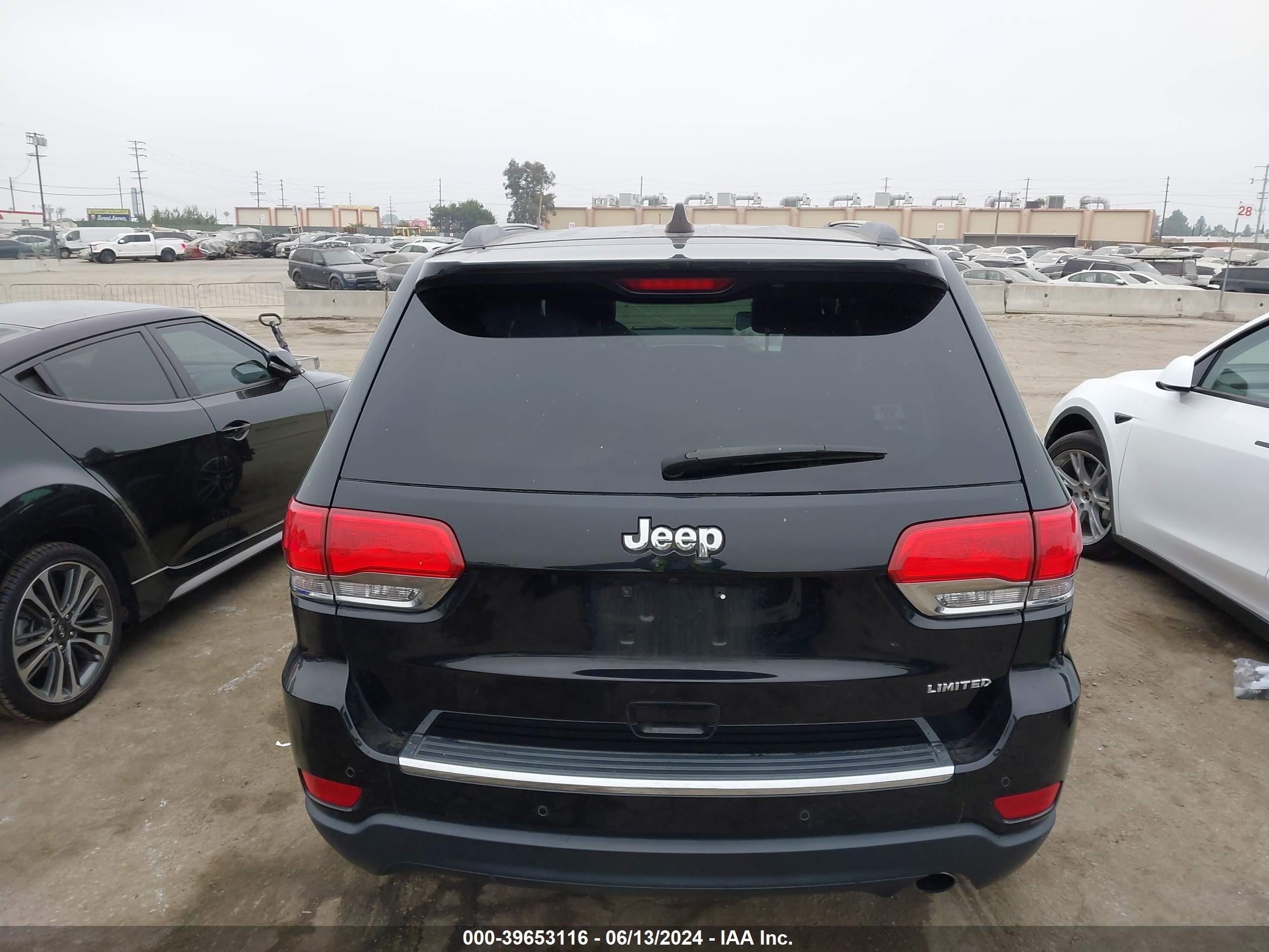 2017 Jeep Grand Cherokee Limited 4X2 vin: 1C4RJEBG3HC765452