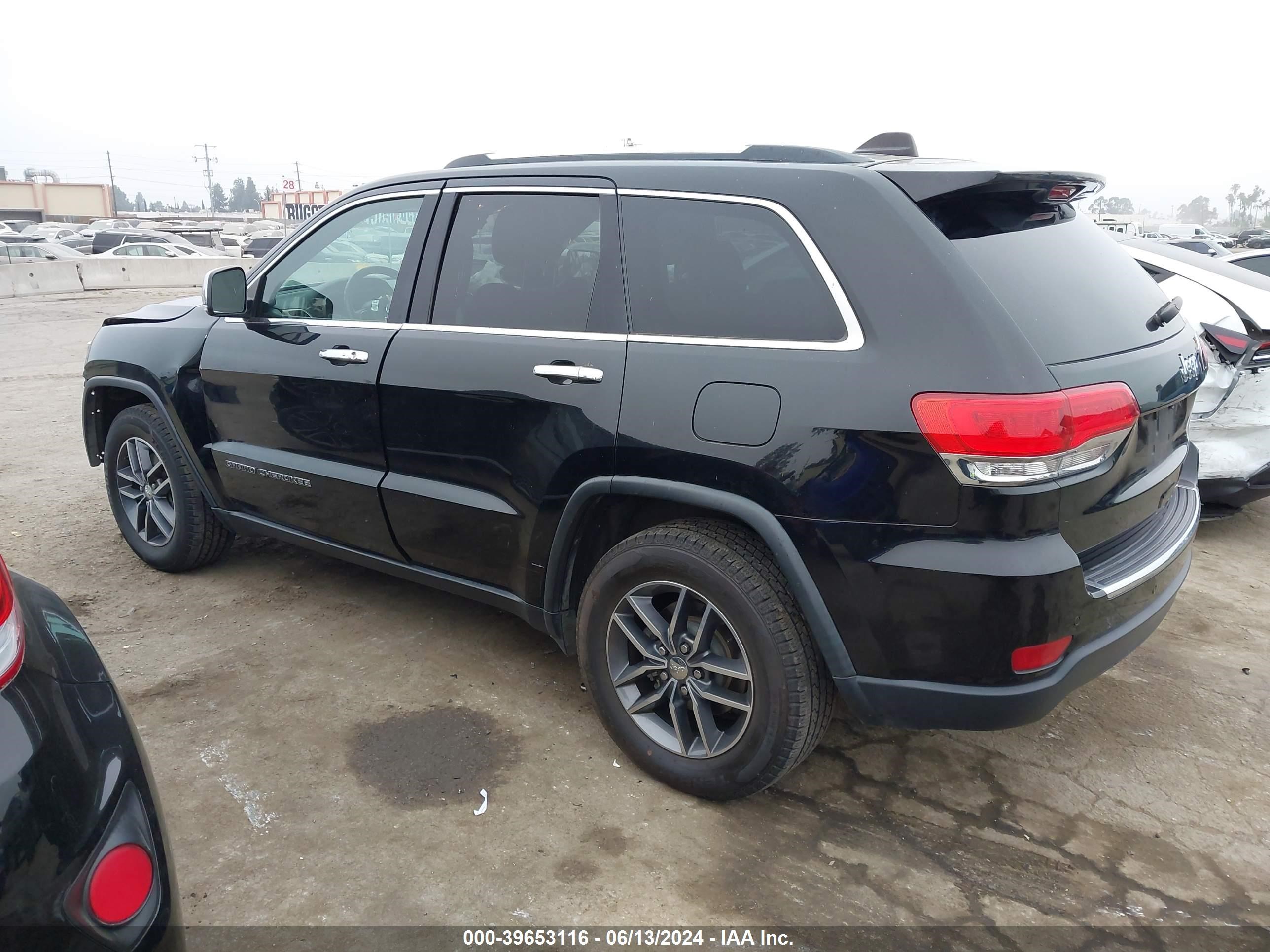 2017 Jeep Grand Cherokee Limited 4X2 vin: 1C4RJEBG3HC765452