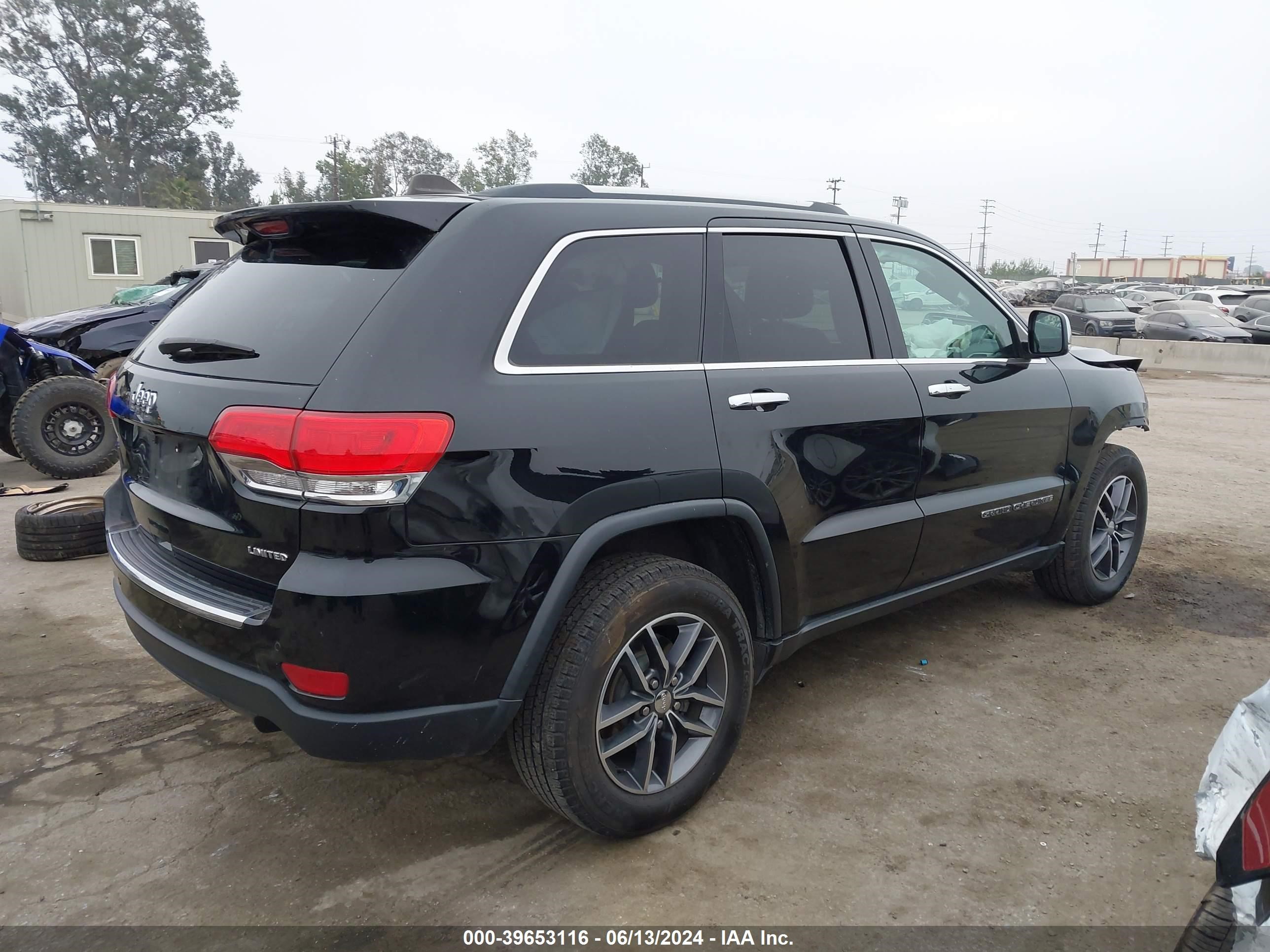 2017 Jeep Grand Cherokee Limited 4X2 vin: 1C4RJEBG3HC765452