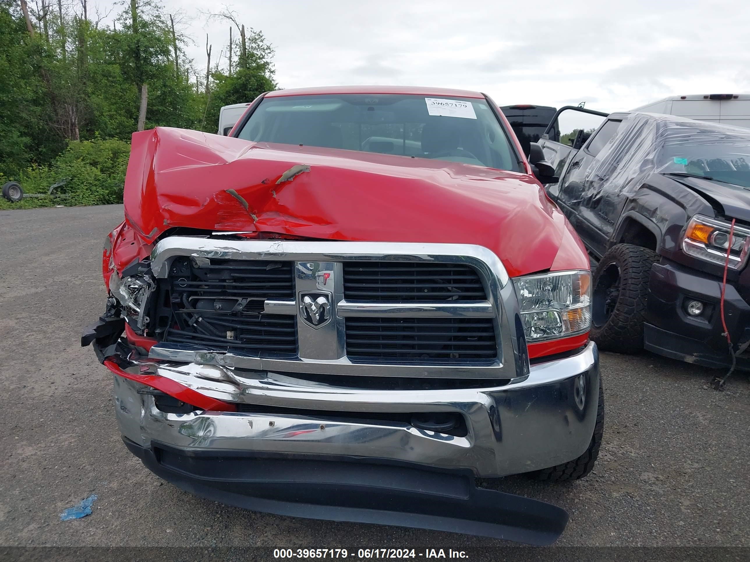 2012 Ram 2500 Slt vin: 3C6UD5JLXCG331235