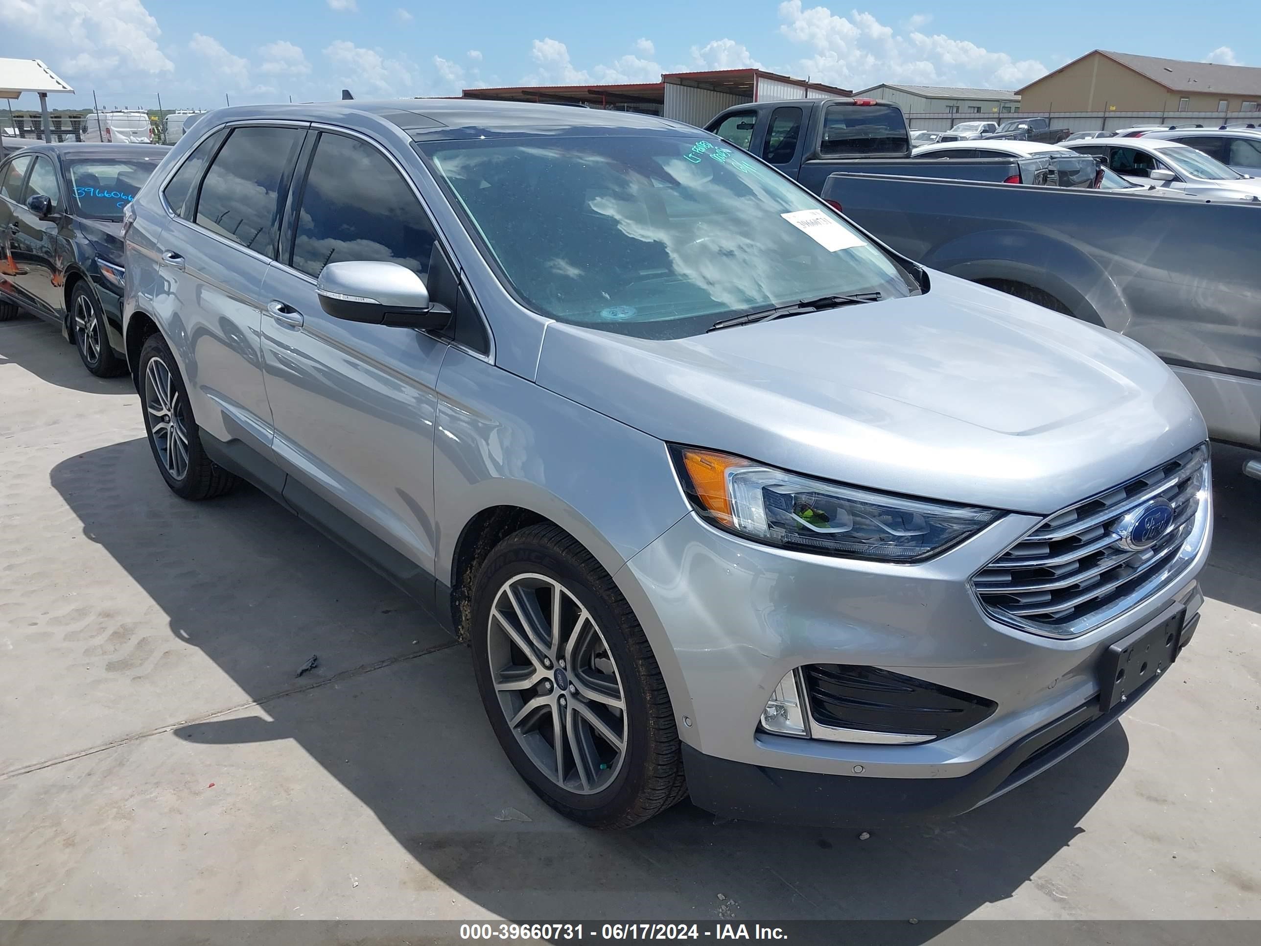 2021 Ford Edge Titanium vin: 2FMPK4K97MBA46968