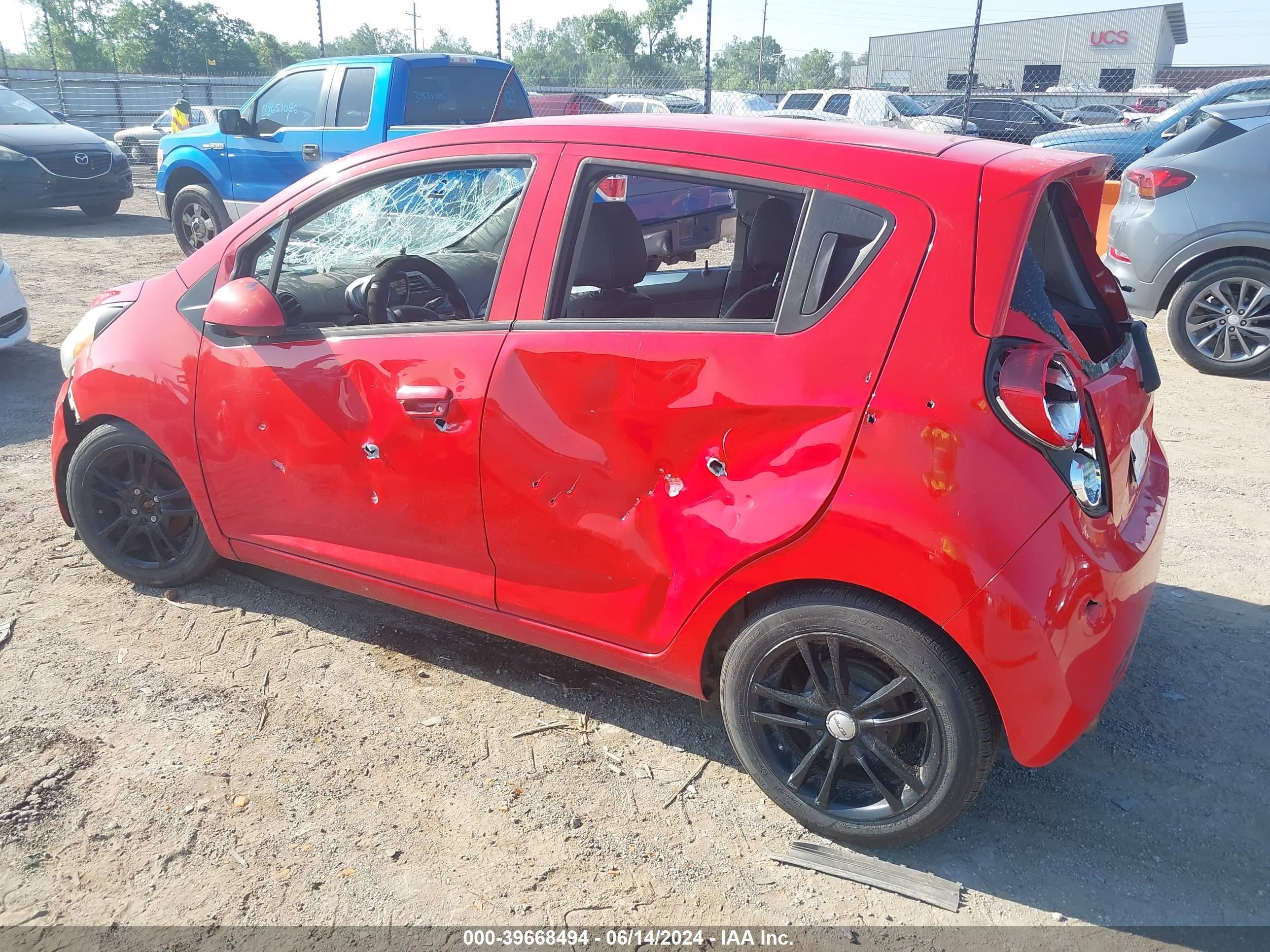 2014 Chevrolet Spark Ls Manual vin: KL8CA6S9XEC517409