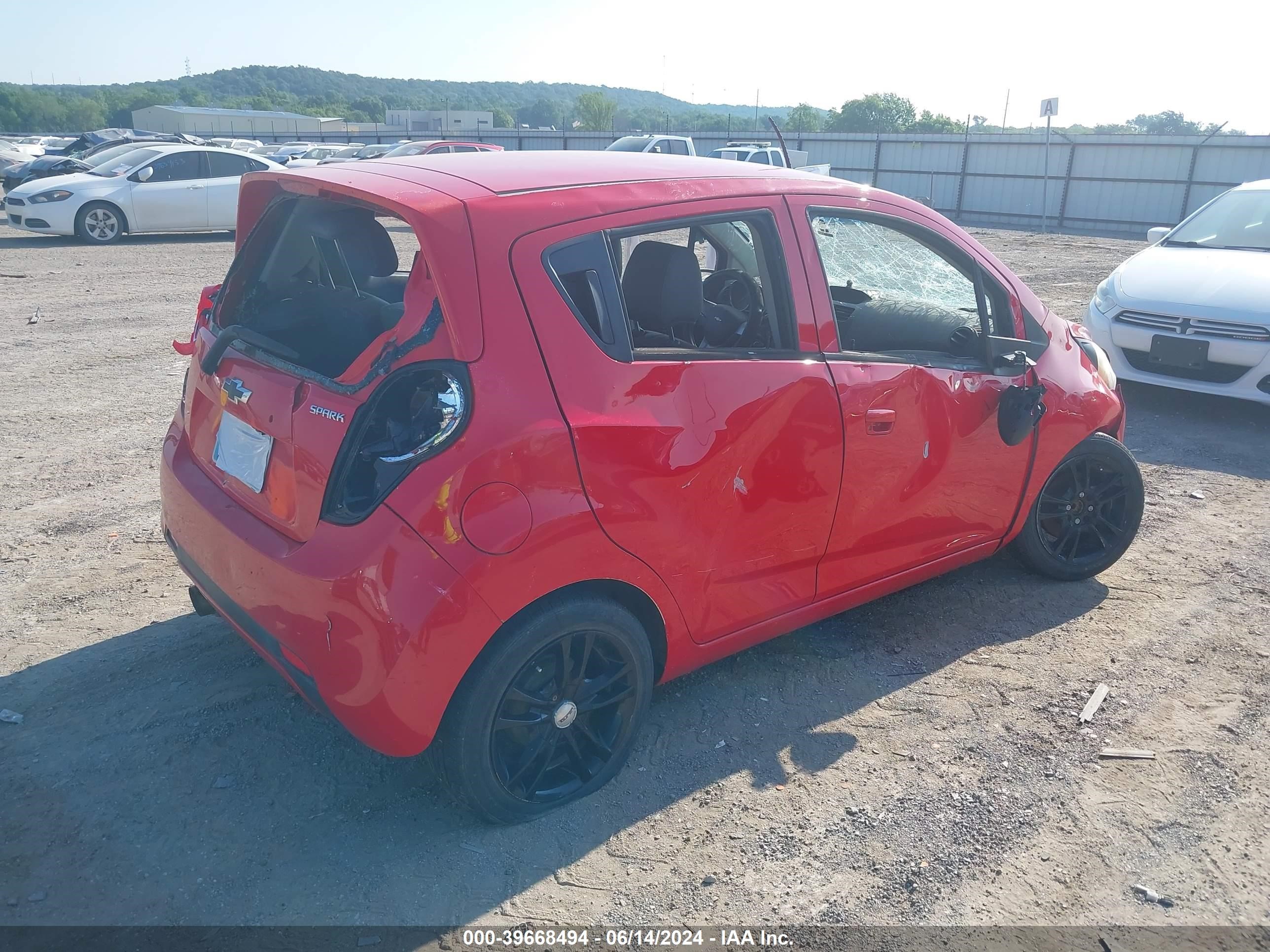 2014 Chevrolet Spark Ls Manual vin: KL8CA6S9XEC517409