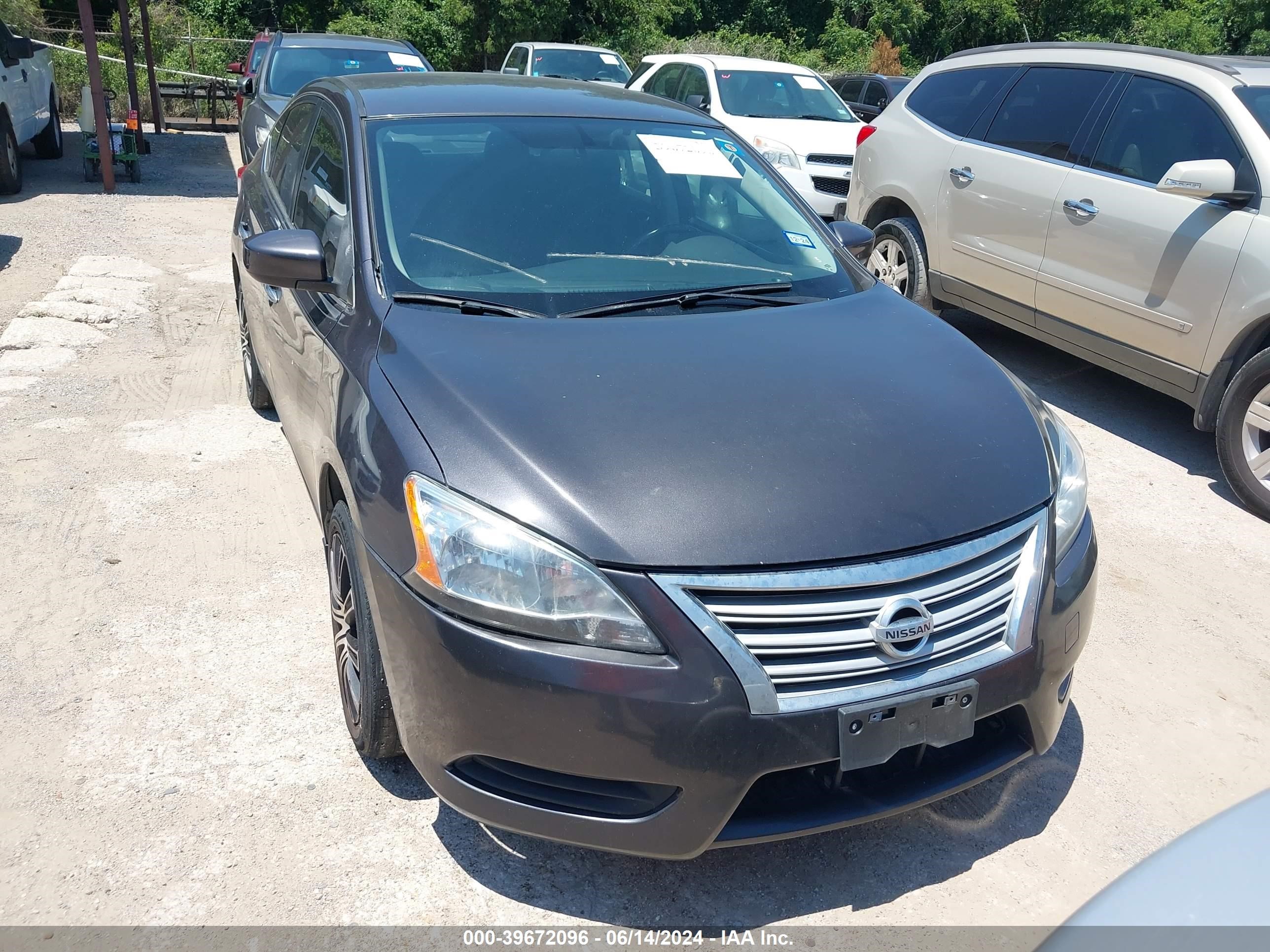 2015 Nissan Sentra Sv vin: 3N1AB7AP5FL668135