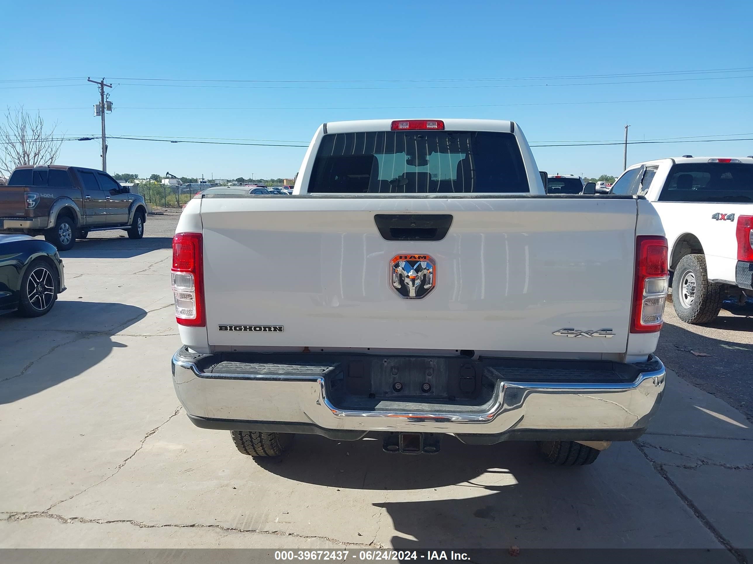 2023 Ram 2500 Big Horn 4X4 6'4 Box vin: 3C6UR5DL7PG602951