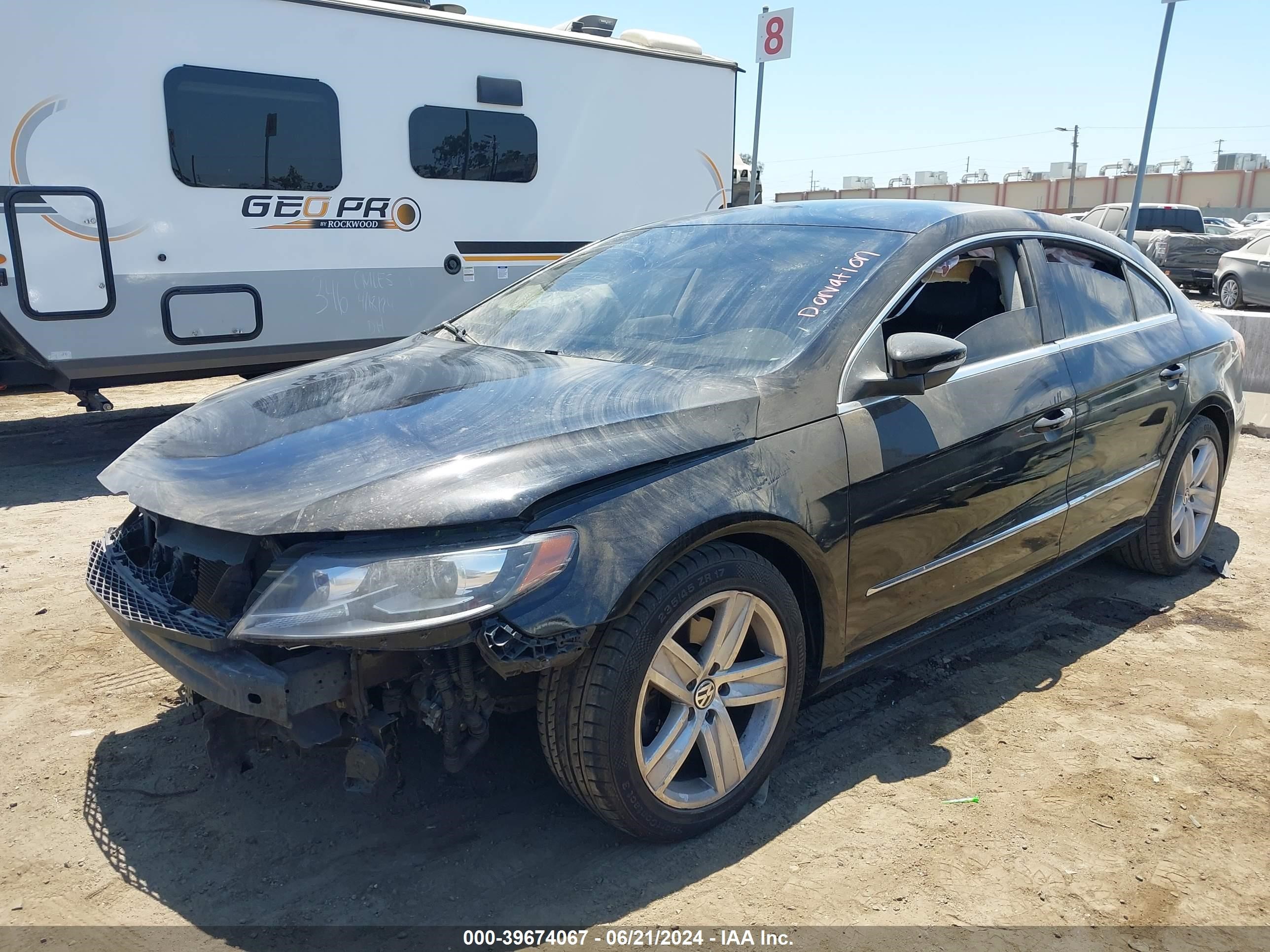 2015 Volkswagen Cc 2.0T Sport vin: WVWBP7AN7FE811667