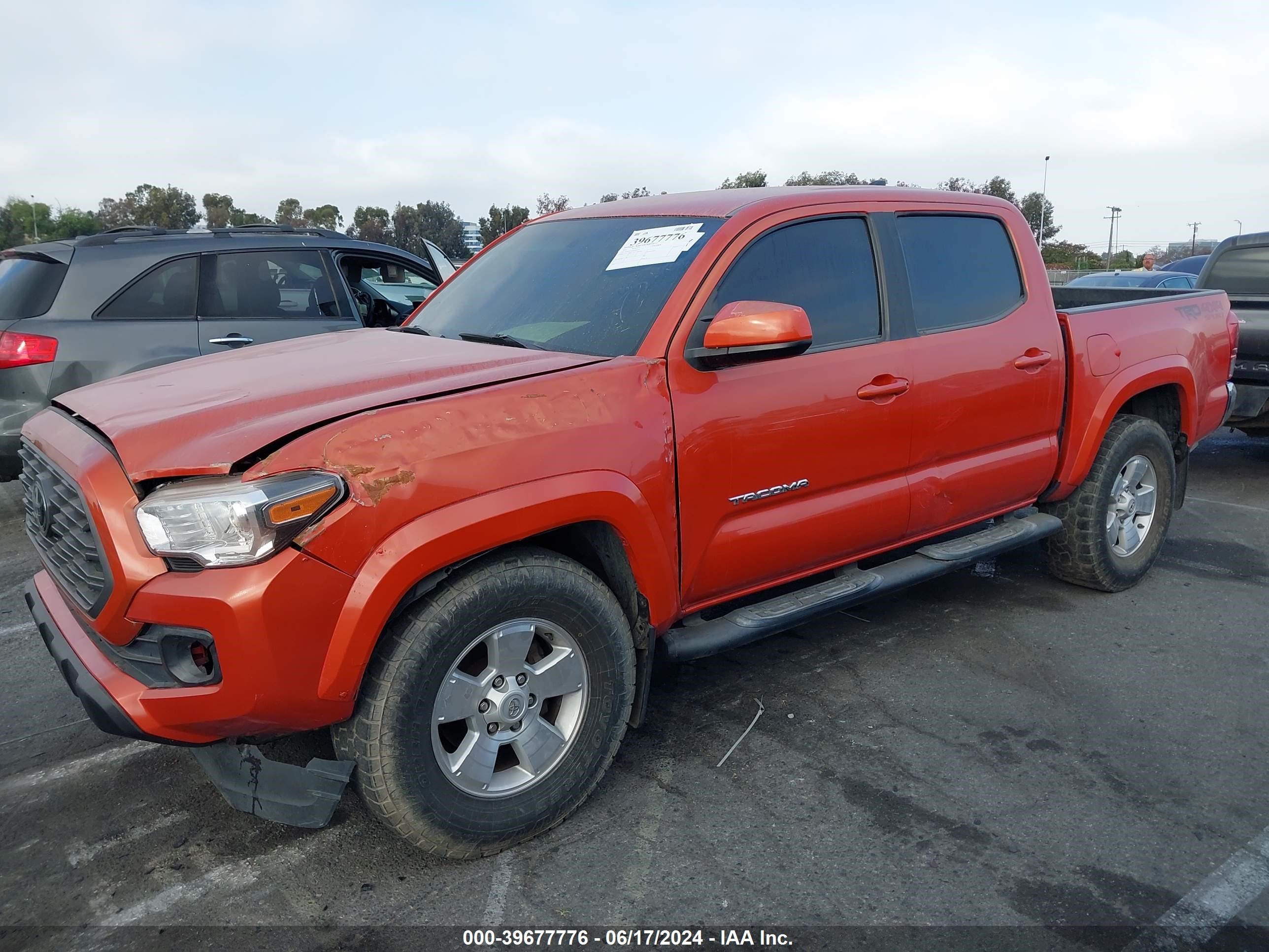 2016 Toyota Tacoma Dbl Cab/Sr5/Trd Sport/Or vin: 3TMAZ5CN7GM023359