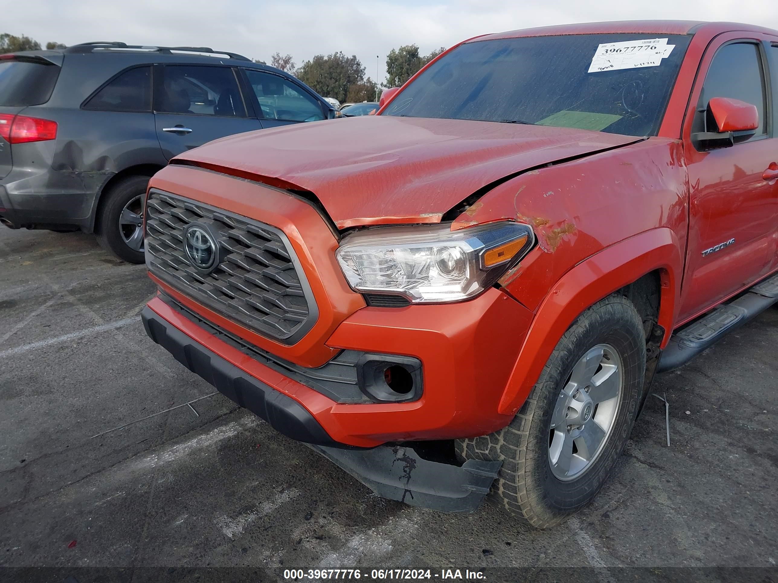 2016 Toyota Tacoma Dbl Cab/Sr5/Trd Sport/Or vin: 3TMAZ5CN7GM023359