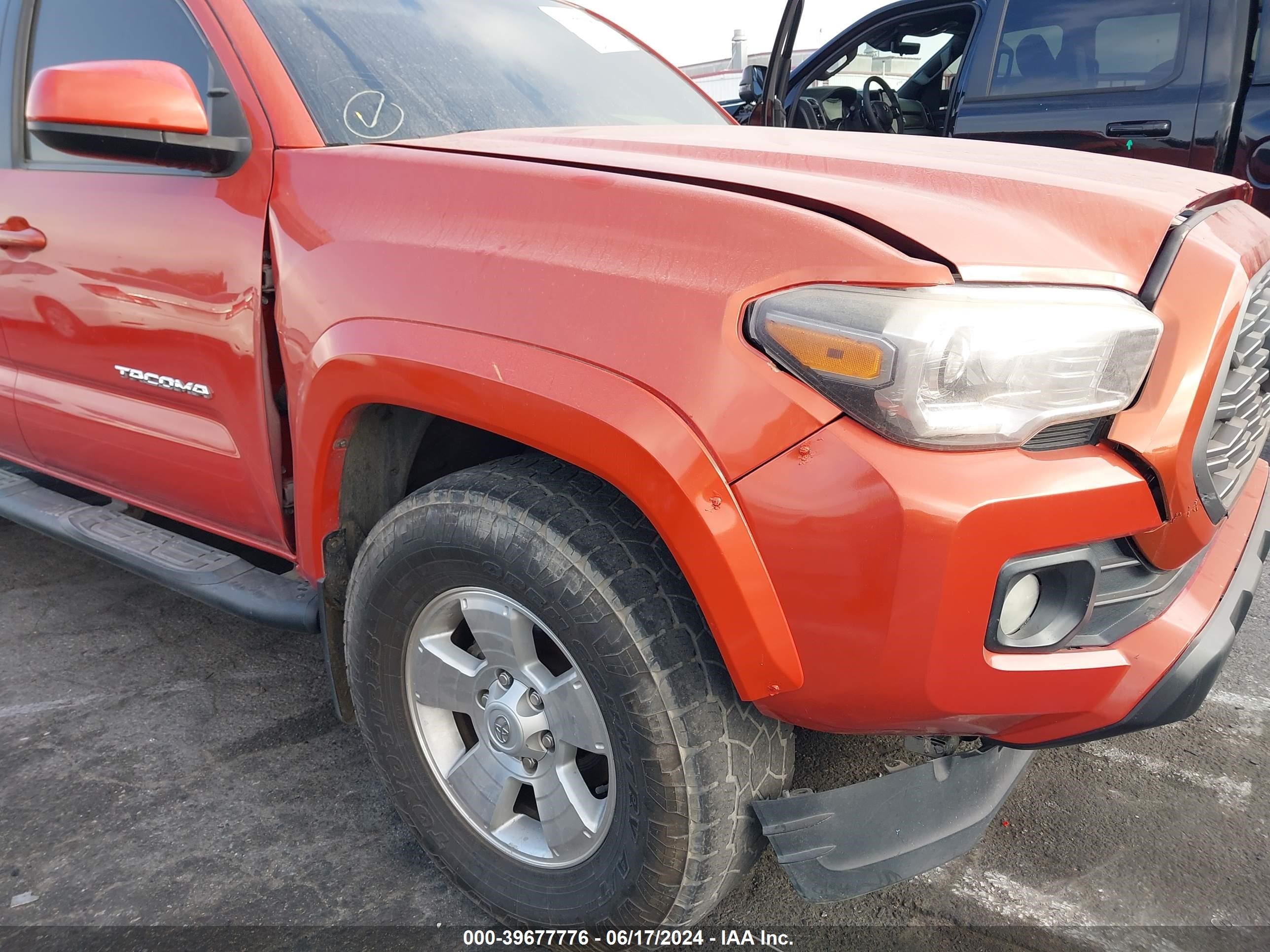 2016 Toyota Tacoma Dbl Cab/Sr5/Trd Sport/Or vin: 3TMAZ5CN7GM023359