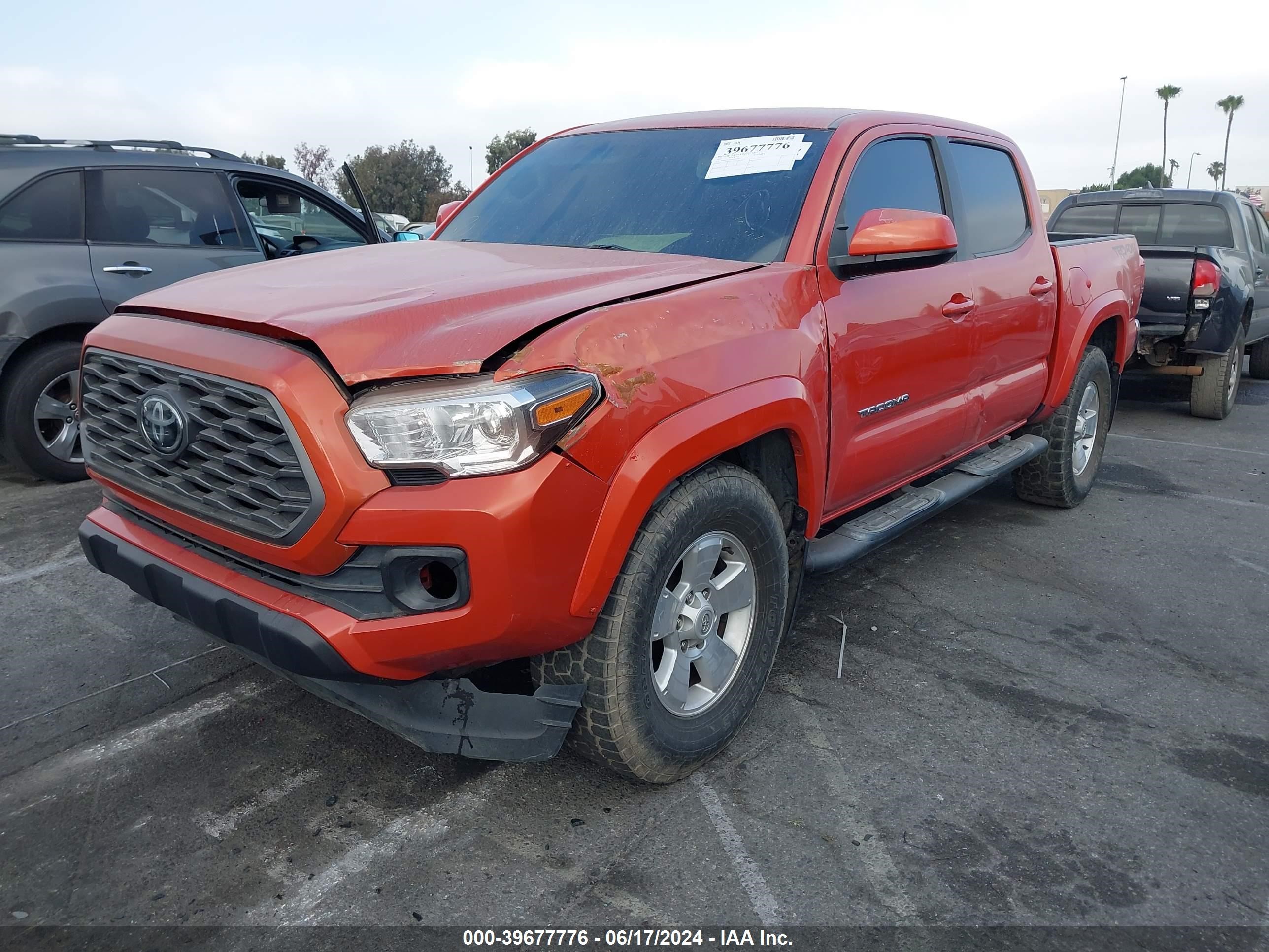 2016 Toyota Tacoma Dbl Cab/Sr5/Trd Sport/Or vin: 3TMAZ5CN7GM023359