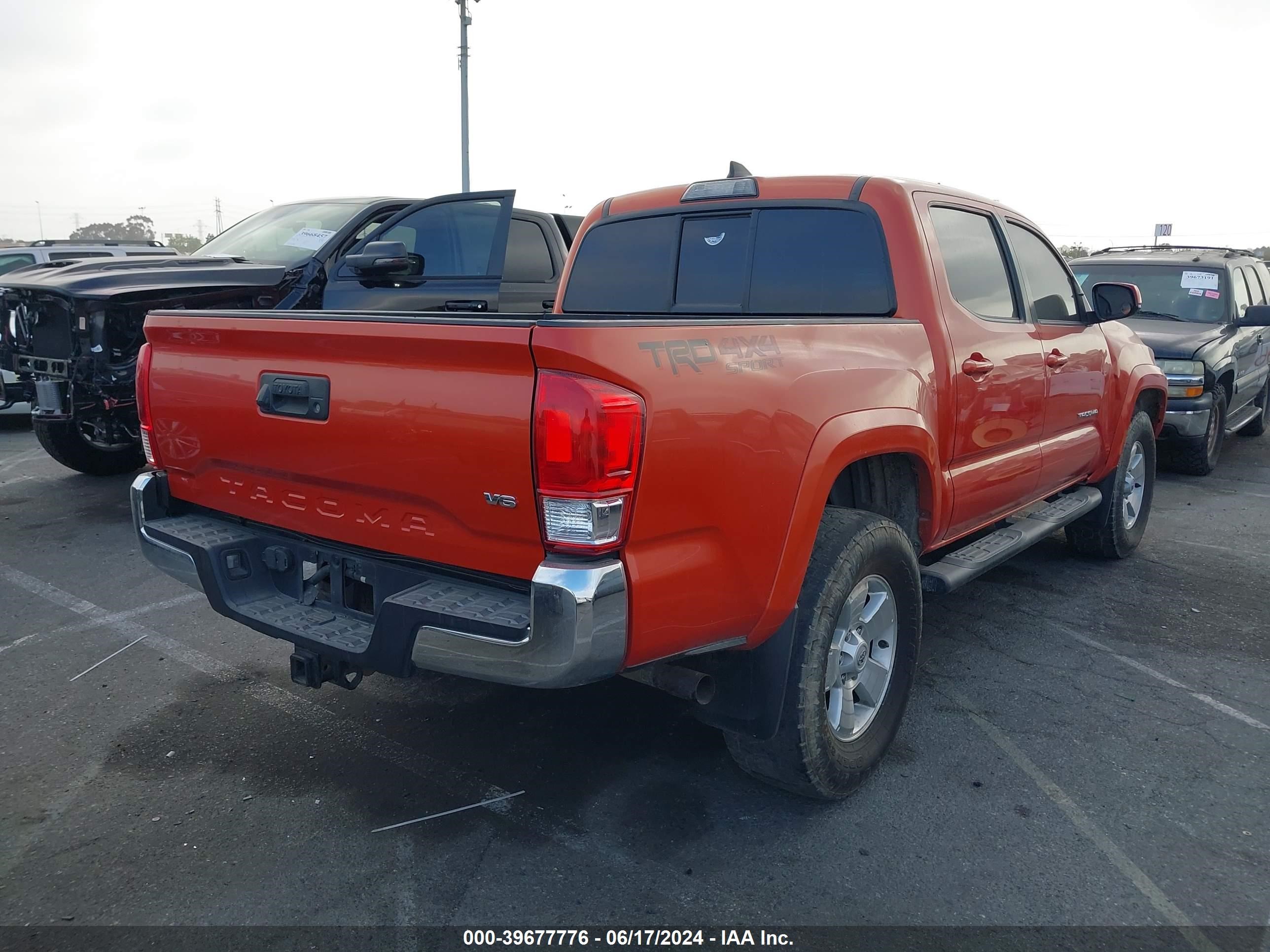 2016 Toyota Tacoma Dbl Cab/Sr5/Trd Sport/Or vin: 3TMAZ5CN7GM023359