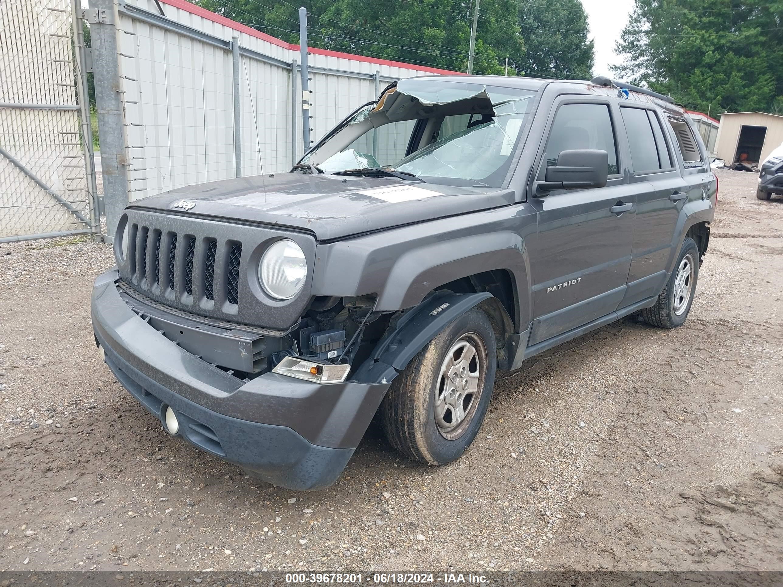 2015 Jeep Patriot Sport vin: 1C4NJPBB2FD359040