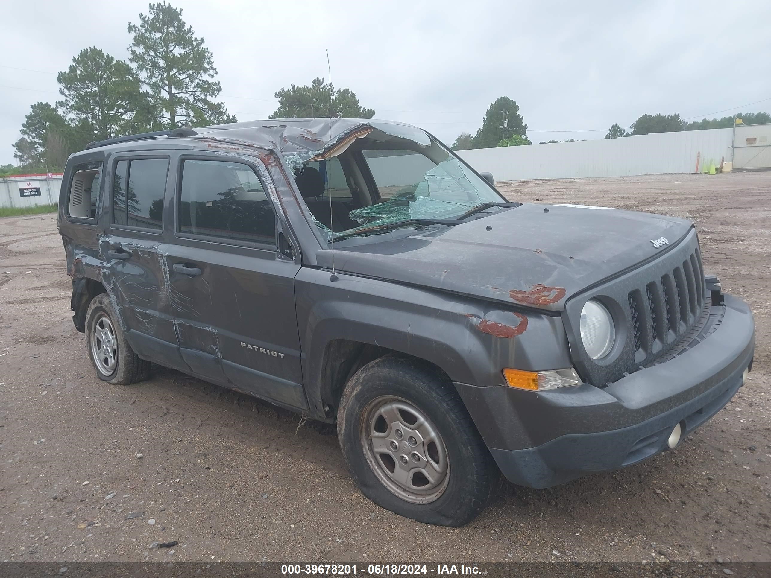 2015 Jeep Patriot Sport vin: 1C4NJPBB2FD359040