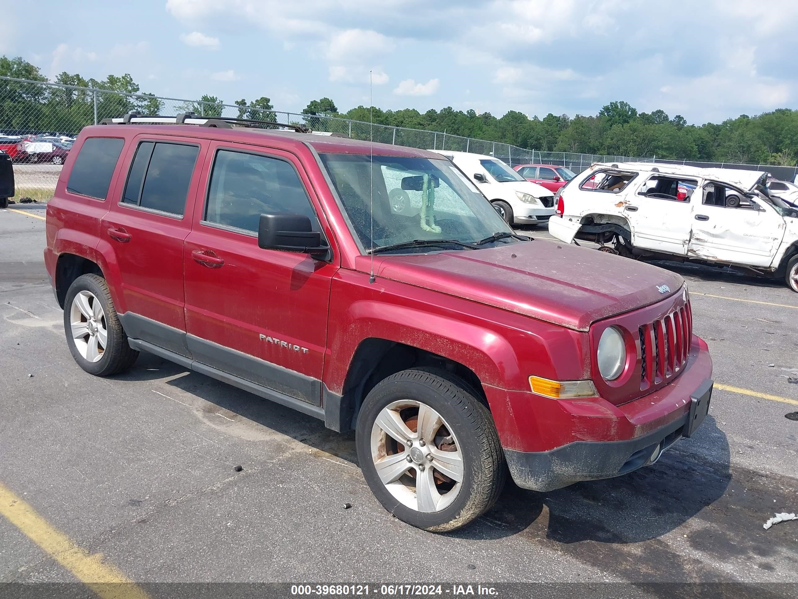 2012 Jeep Patriot Limited vin: 1C4NJRCB8CD592054