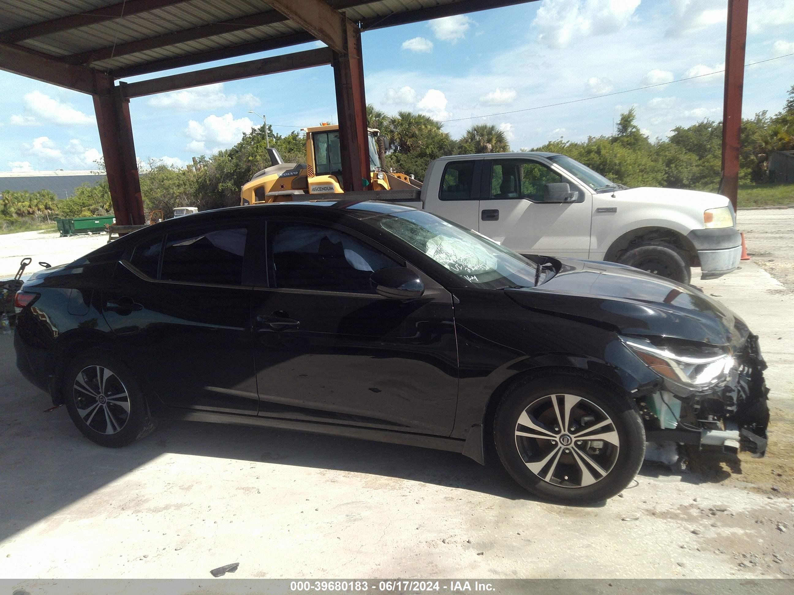 2021 Nissan Sentra Sv Xtronic Cvt vin: 3N1AB8CV5MY287497