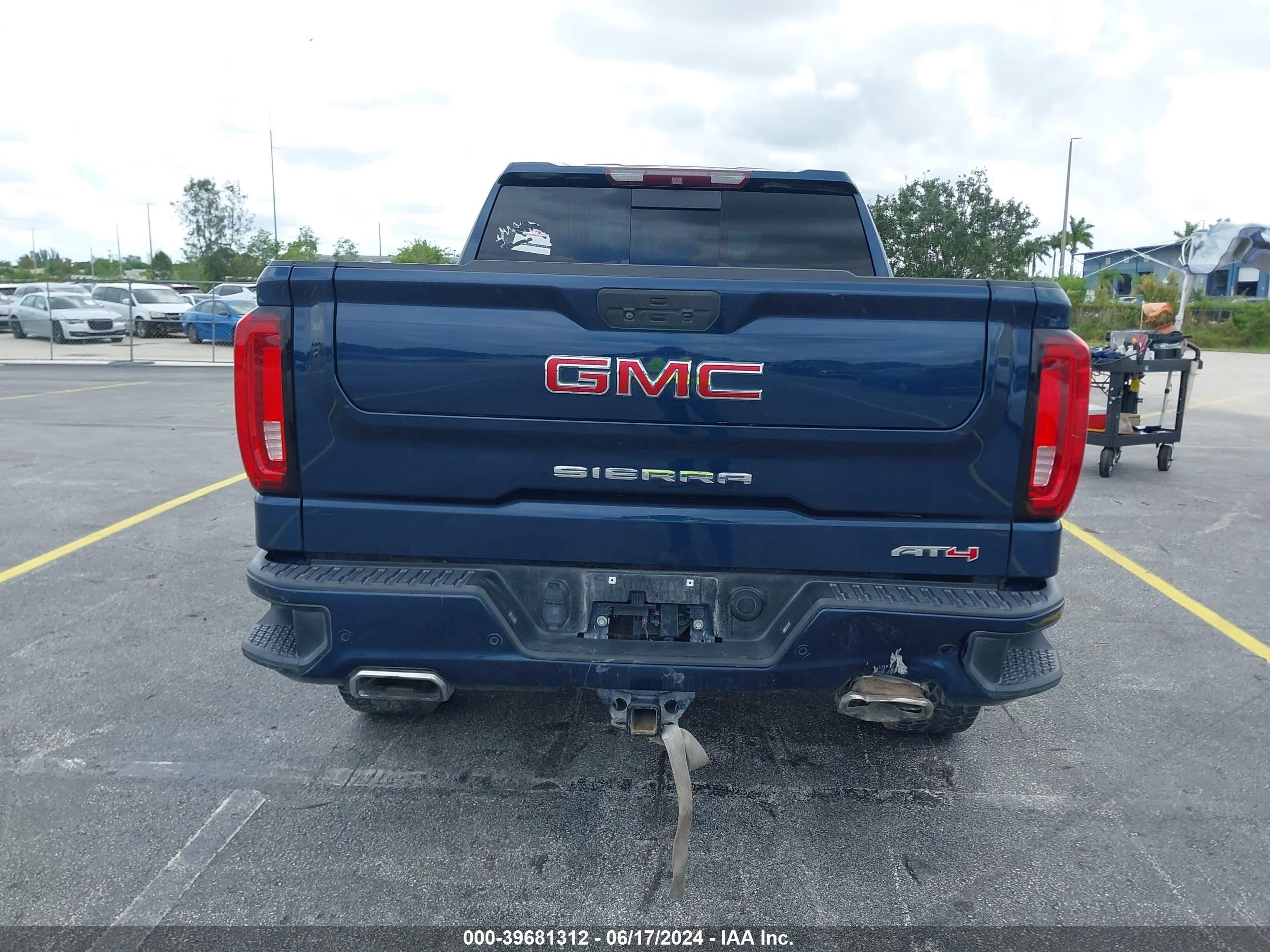 2019 GMC Sierra 1500 At4 vin: 3GTP9EELXKG242040