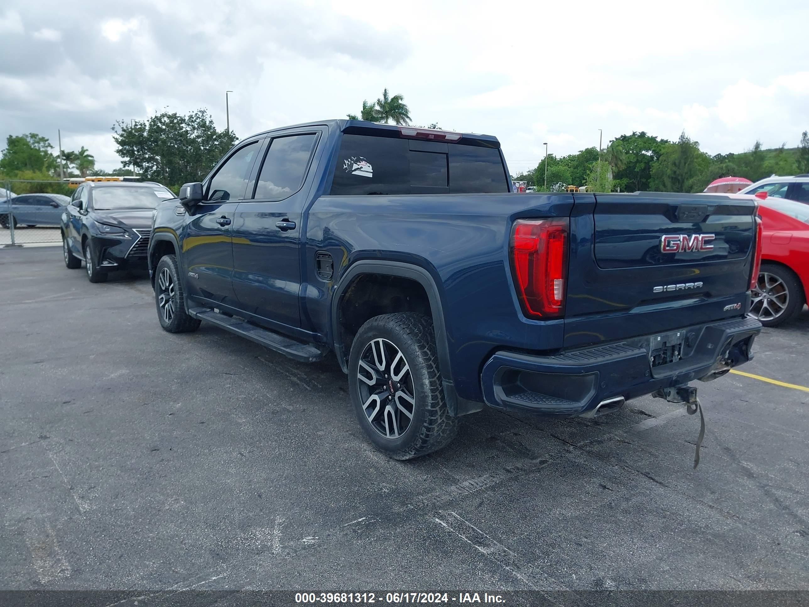 2019 GMC Sierra 1500 At4 vin: 3GTP9EELXKG242040