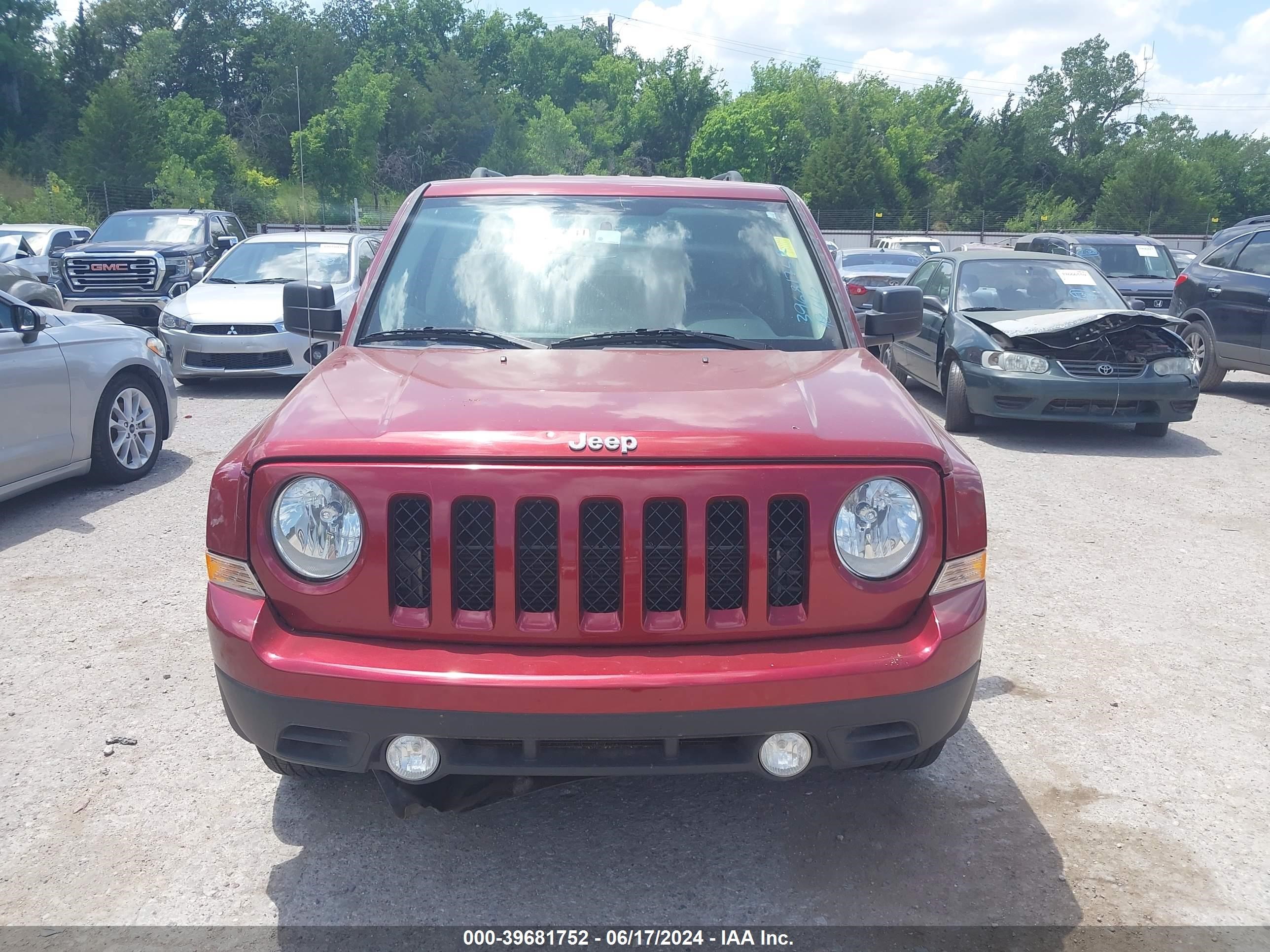 2016 Jeep Patriot Sport vin: 1C4NJPBB6GD649329