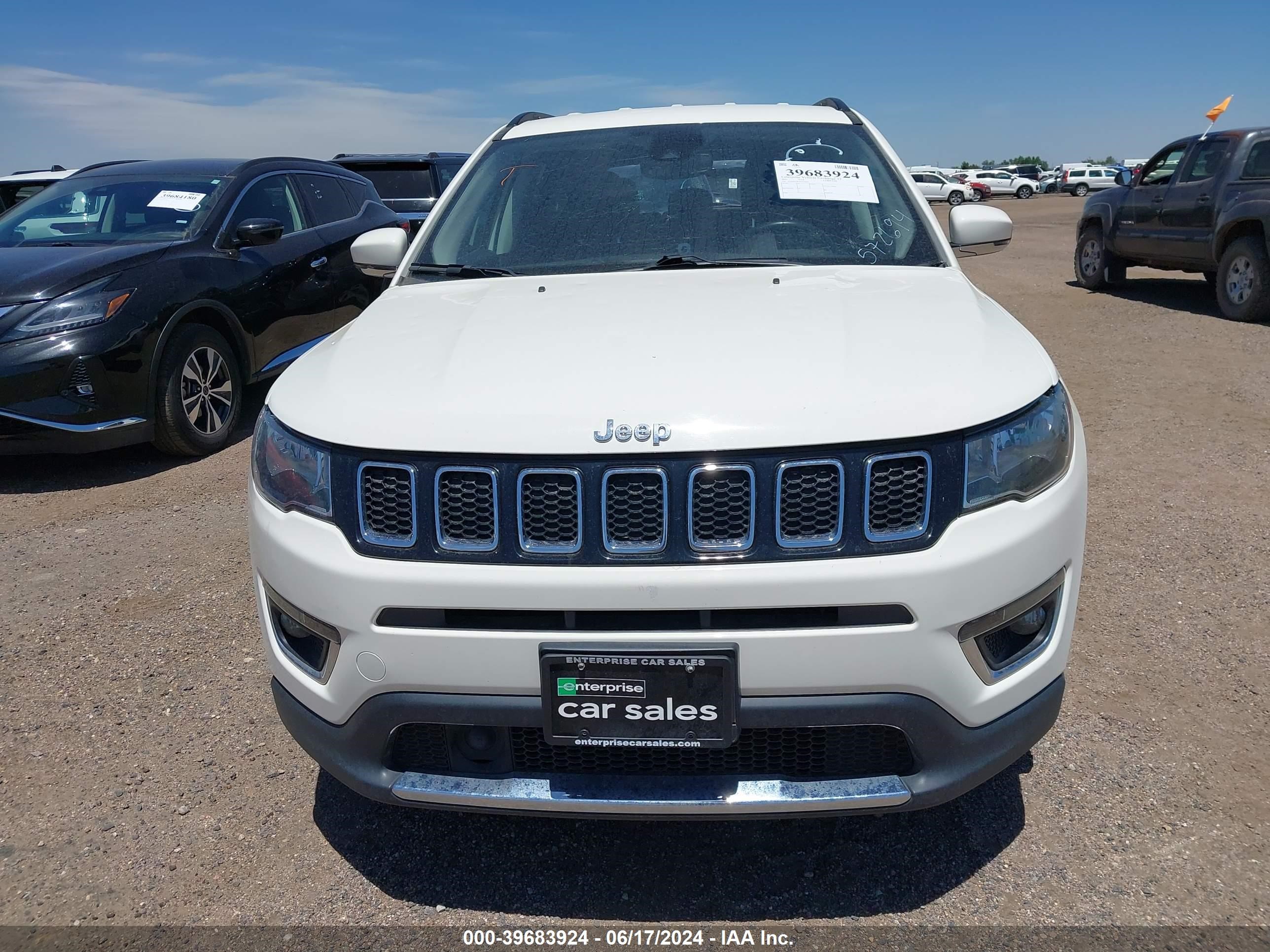 2021 Jeep Compass Limited 4X4 vin: 3C4NJDCB1MT572694