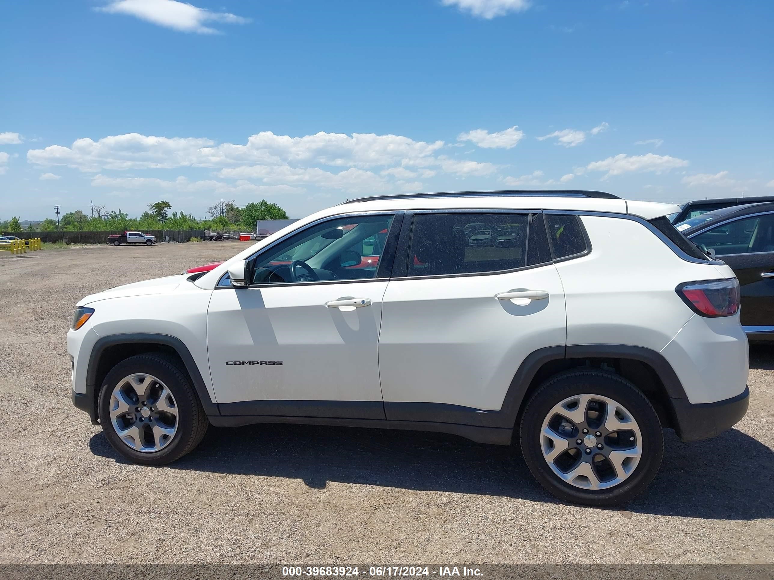 2021 Jeep Compass Limited 4X4 vin: 3C4NJDCB1MT572694