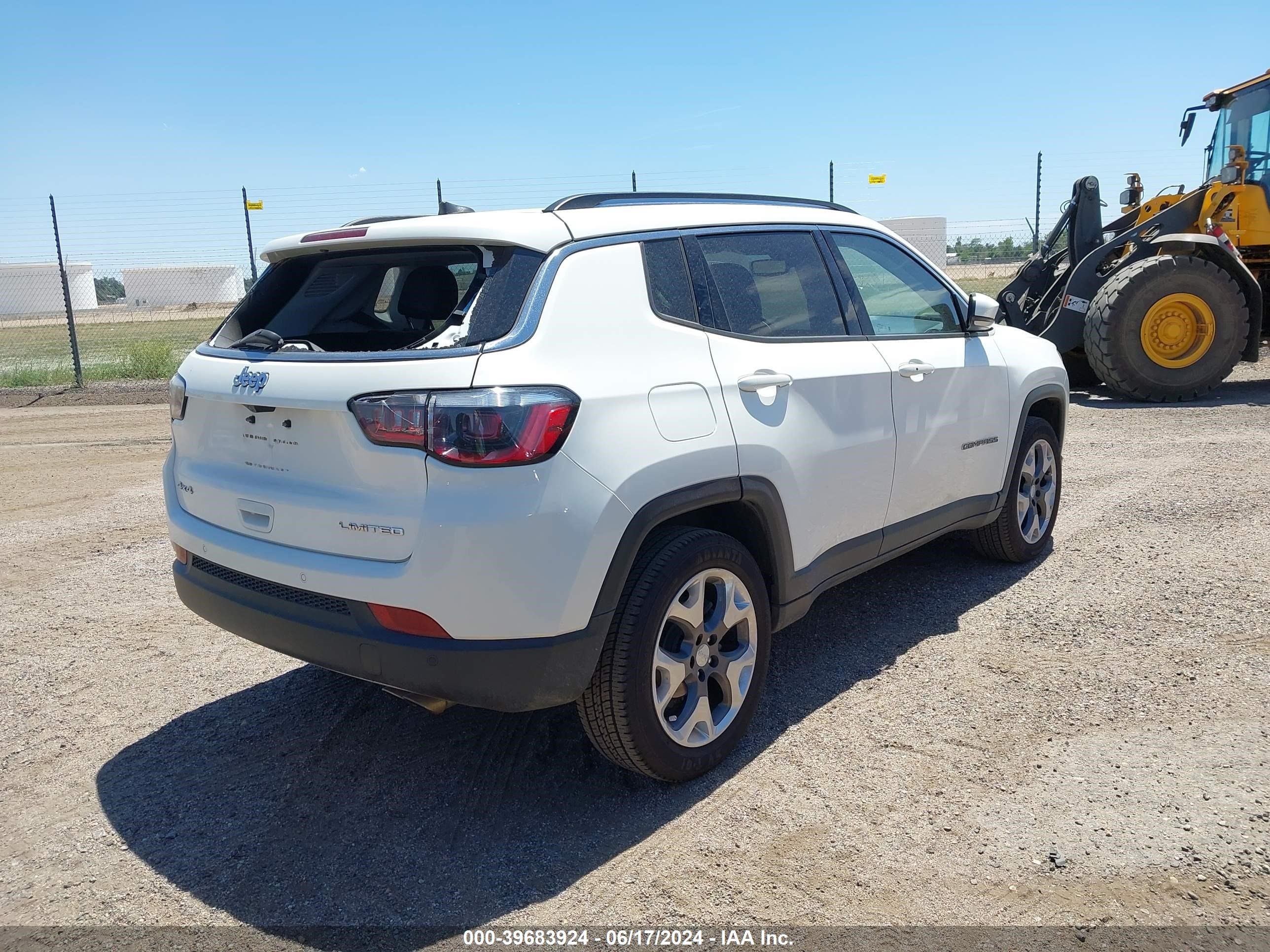 2021 Jeep Compass Limited 4X4 vin: 3C4NJDCB1MT572694