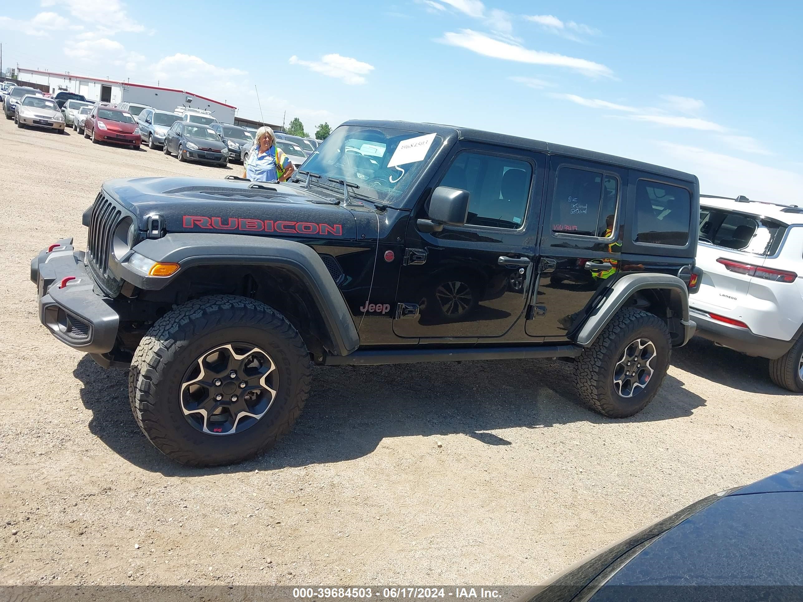 2023 Jeep Wrangler 4-Door Rubicon 4X4 vin: 1C4HJXFN7PW702187