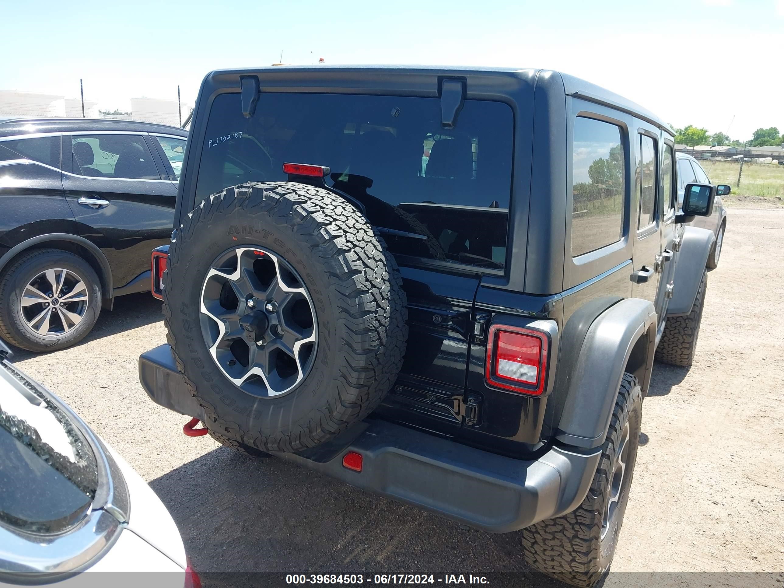 2023 Jeep Wrangler 4-Door Rubicon 4X4 vin: 1C4HJXFN7PW702187