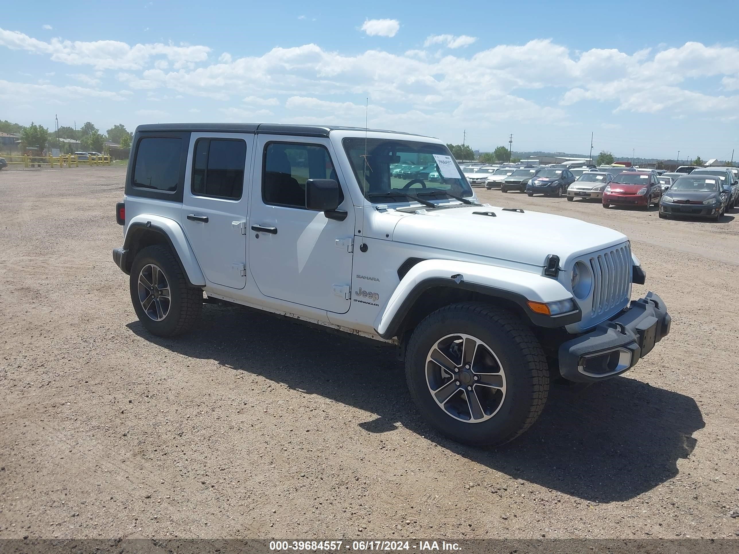 2023 Jeep Wrangler 4-Door Sahara 4X4 vin: 1C4HJXEN1PW614530