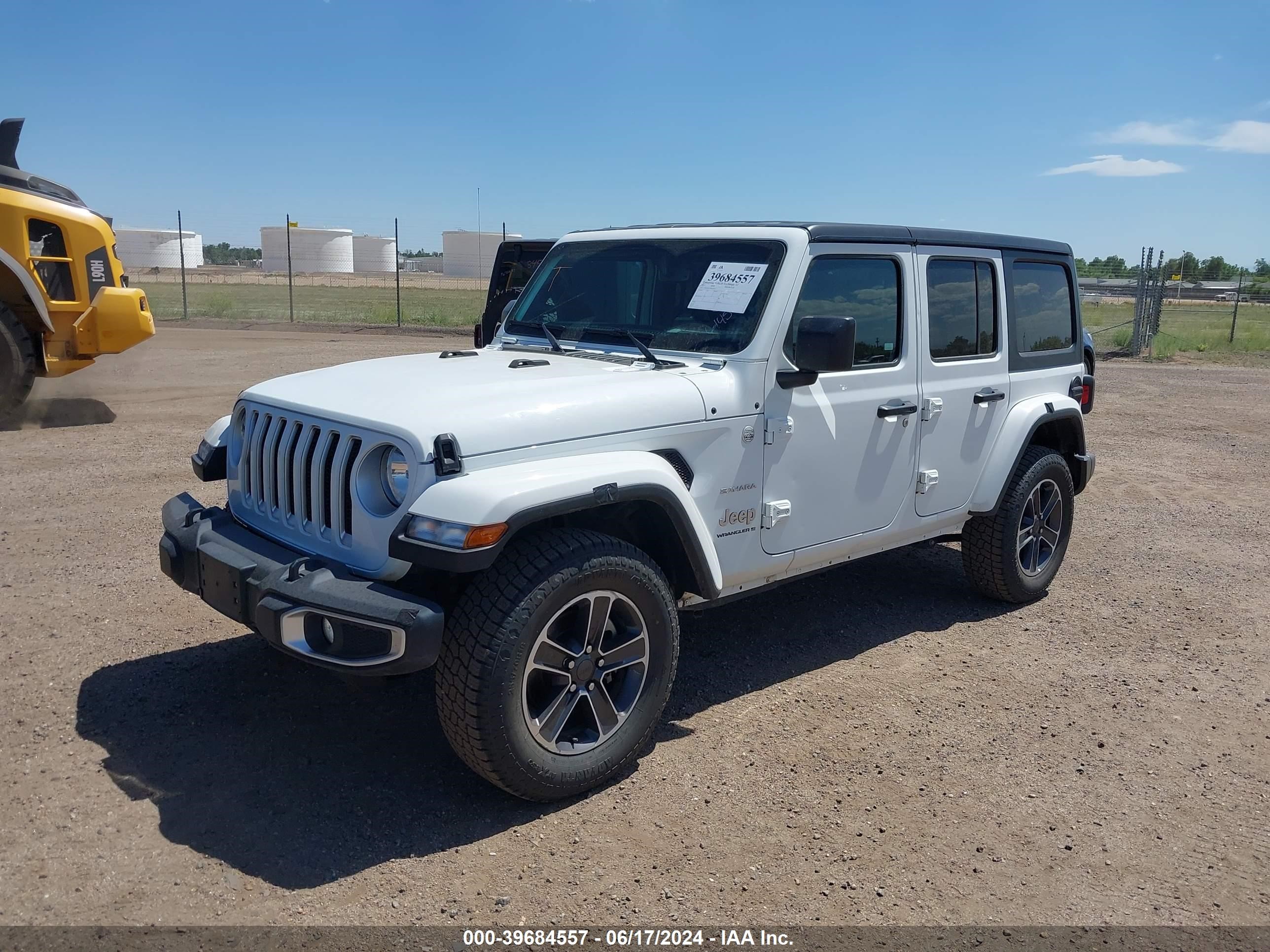 2023 Jeep Wrangler 4-Door Sahara 4X4 vin: 1C4HJXEN1PW614530