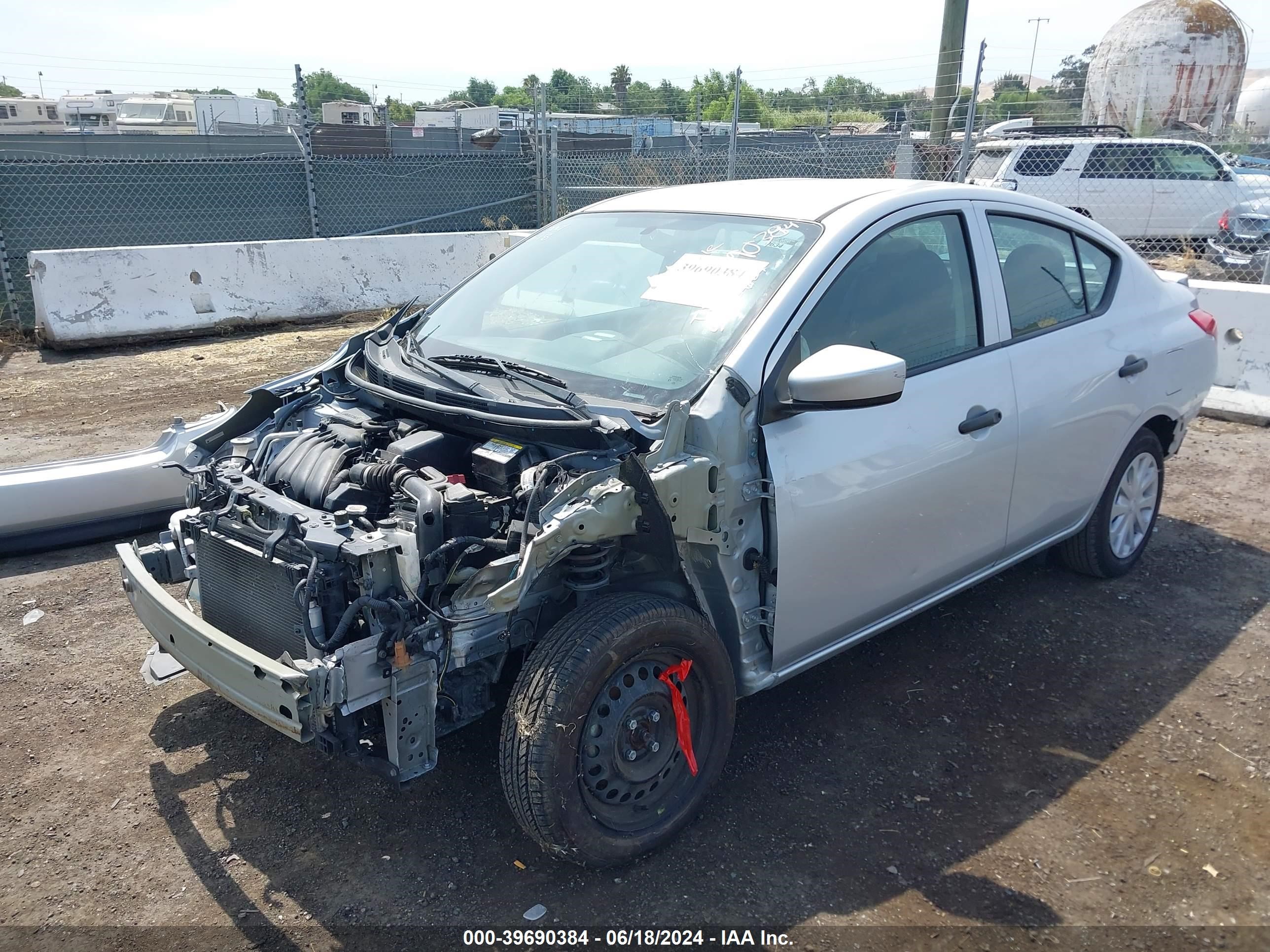 2017 Nissan Versa 1.6 S+ vin: 3N1CN7AP4HL834437