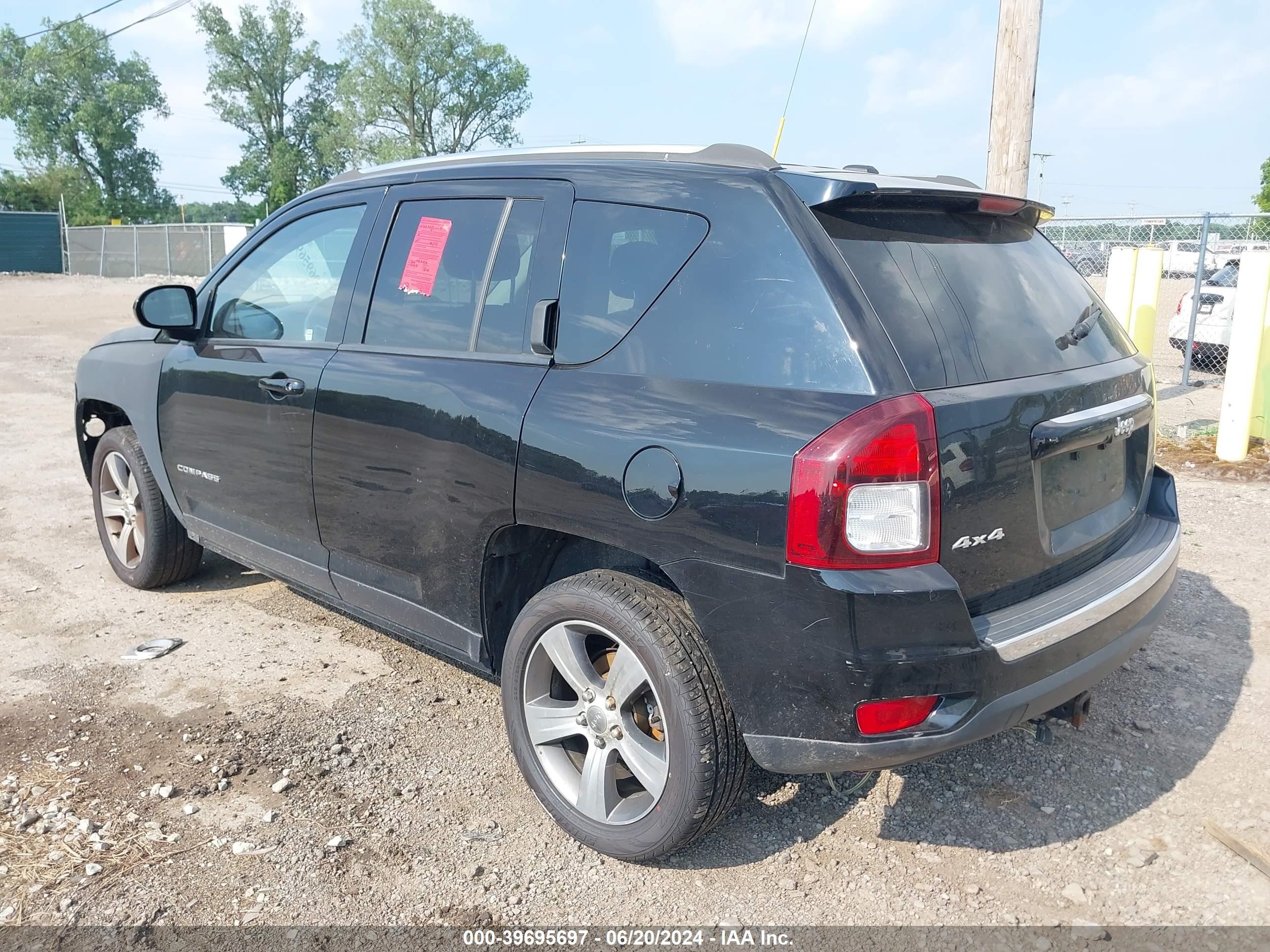 2017 Jeep Compass High Altitude 4X4 vin: 1C4NJDEB3HD169955