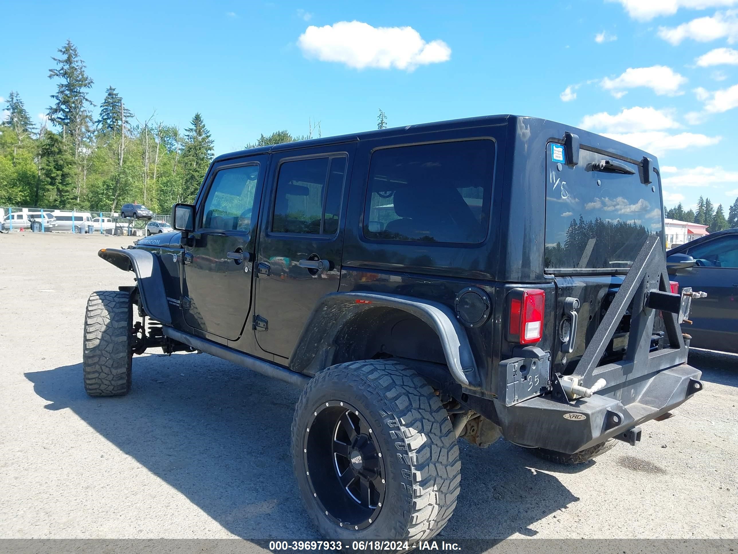 2014 Jeep Wrangler Unlimited Rubicon vin: 1C4BJWFG2EL149450