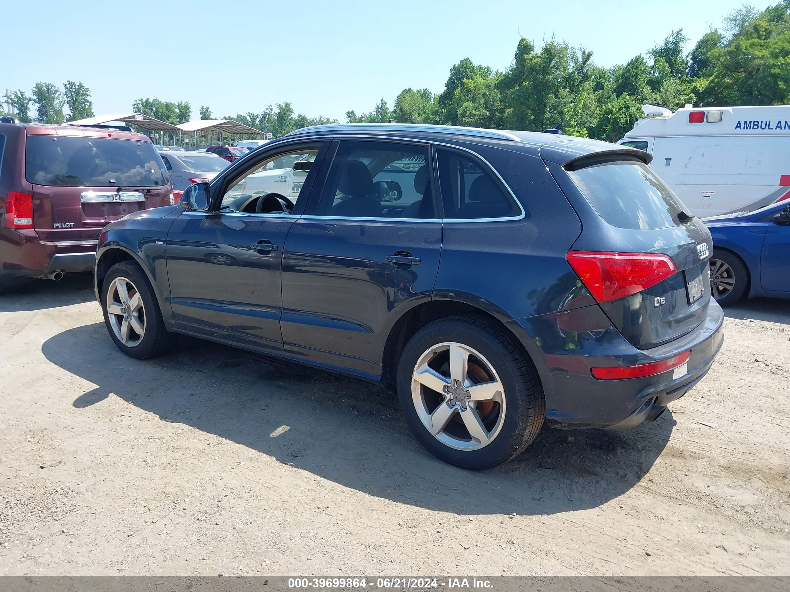 2012 Audi Q5 3.2 Premium Plus vin: WA1DKAFP4CA045926