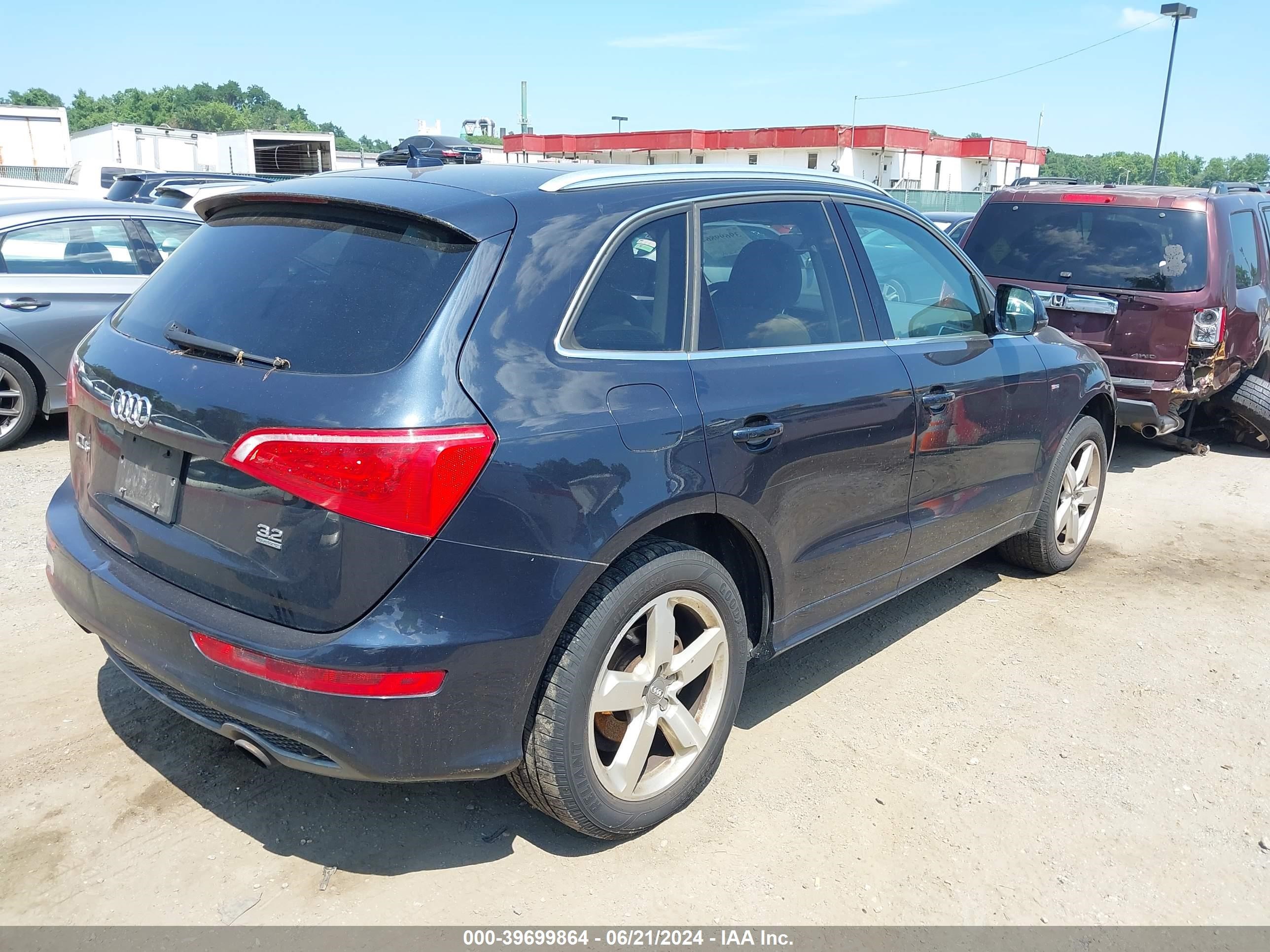 2012 Audi Q5 3.2 Premium Plus vin: WA1DKAFP4CA045926