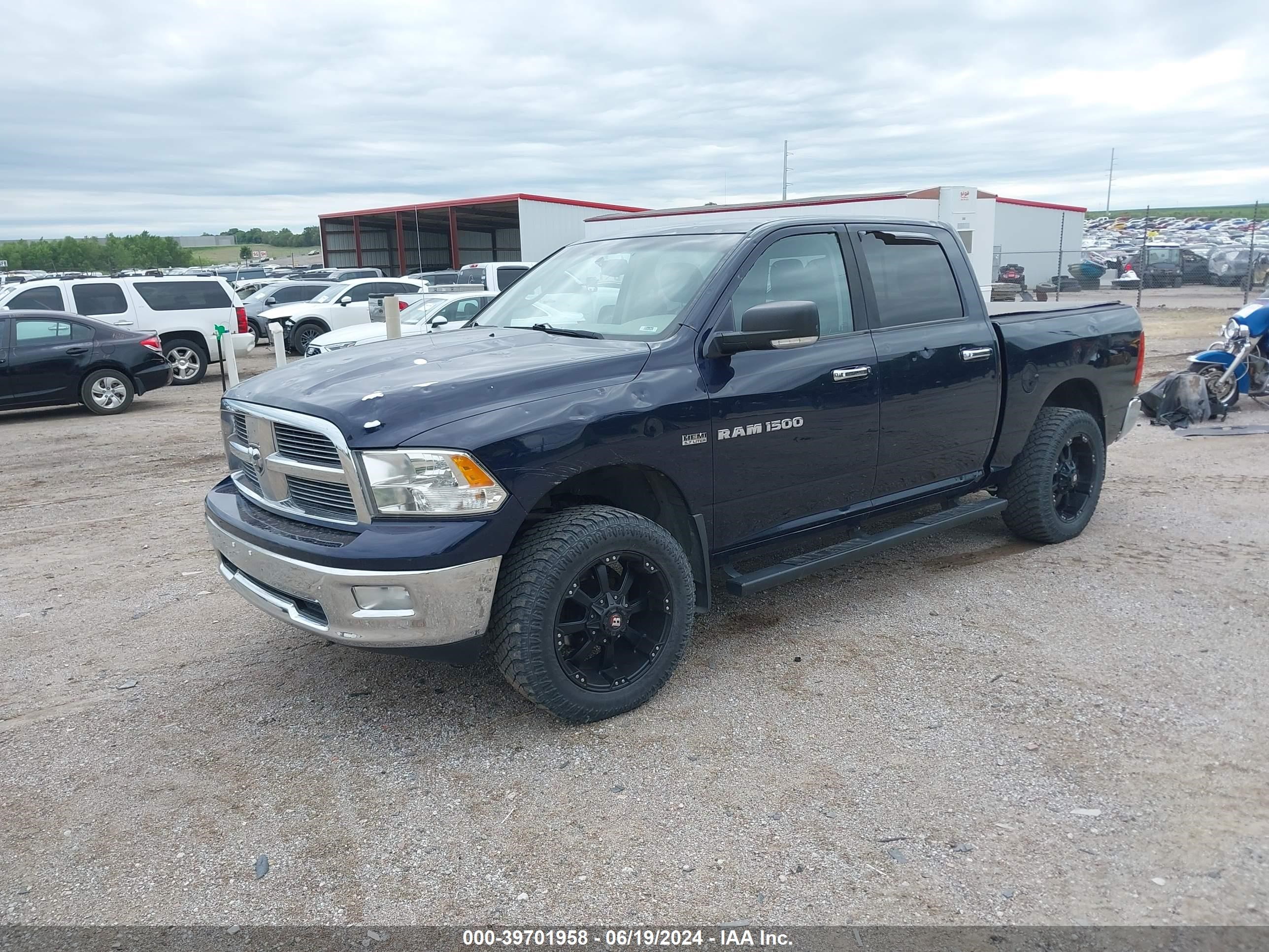 2012 Ram 1500 Slt vin: 1C6RD7LT6CS204053