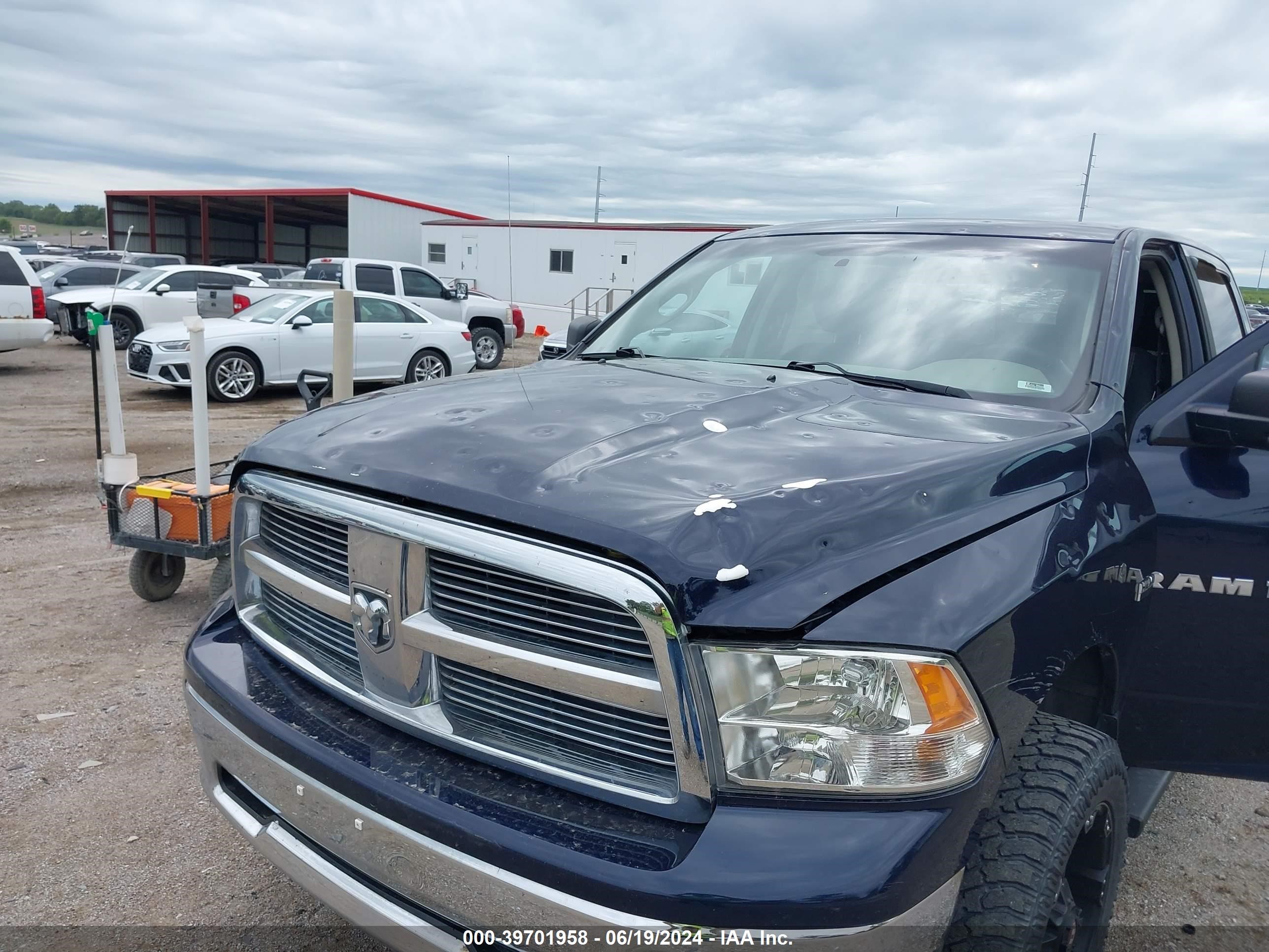 2012 Ram 1500 Slt vin: 1C6RD7LT6CS204053