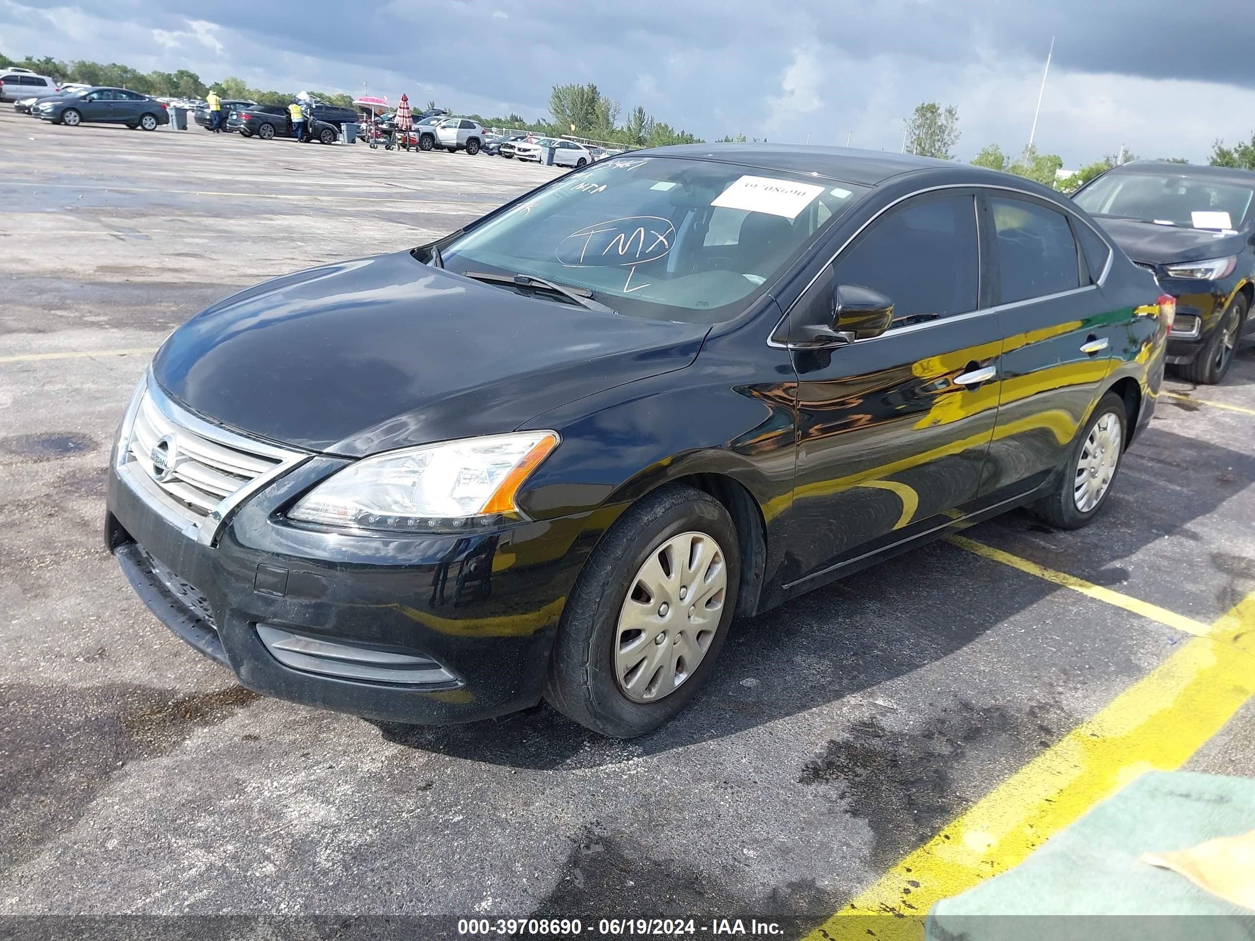 2013 Nissan Sentra Sv vin: 3N1AB7AP5DL783461