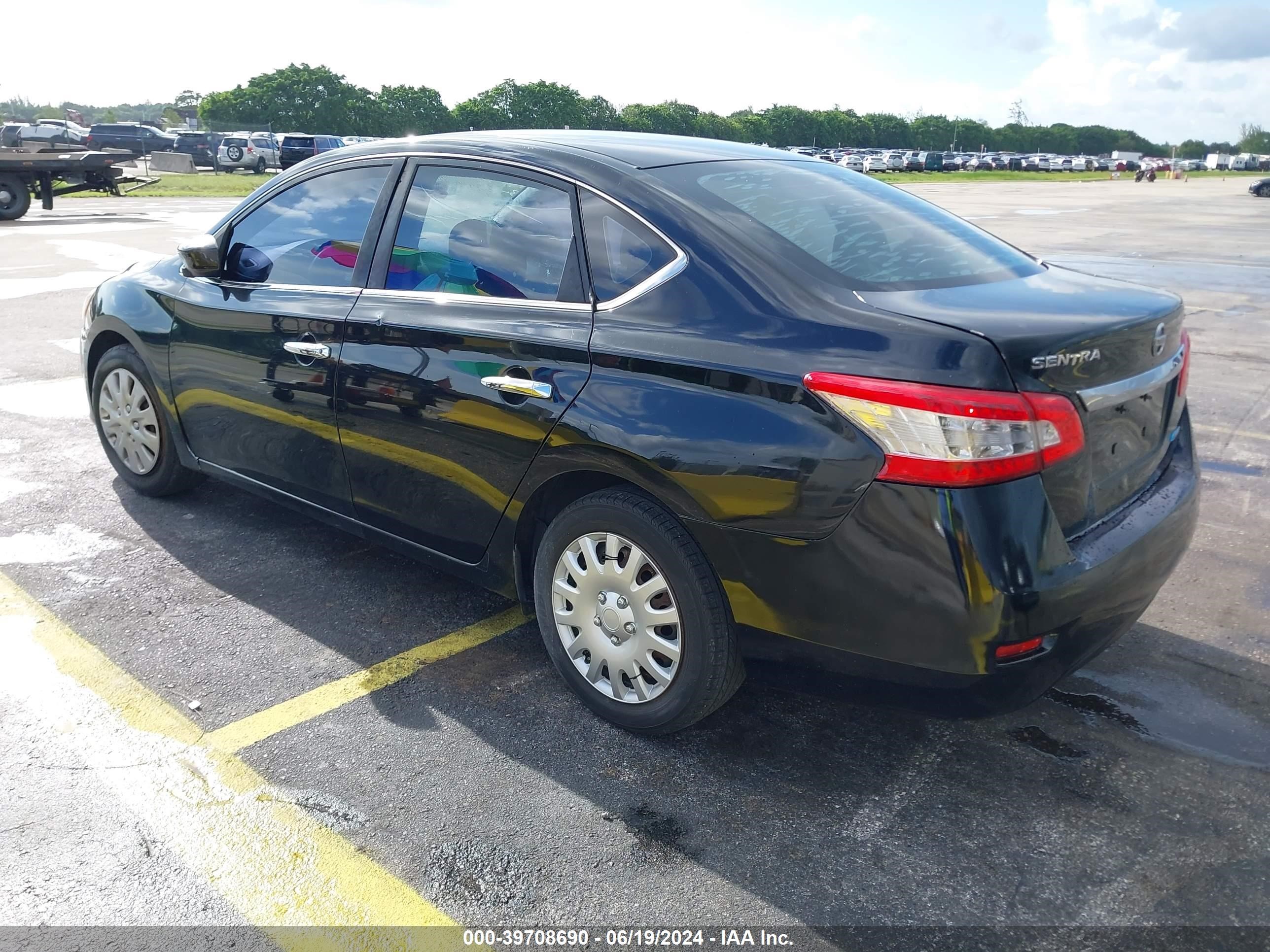 2013 Nissan Sentra Sv vin: 3N1AB7AP5DL783461